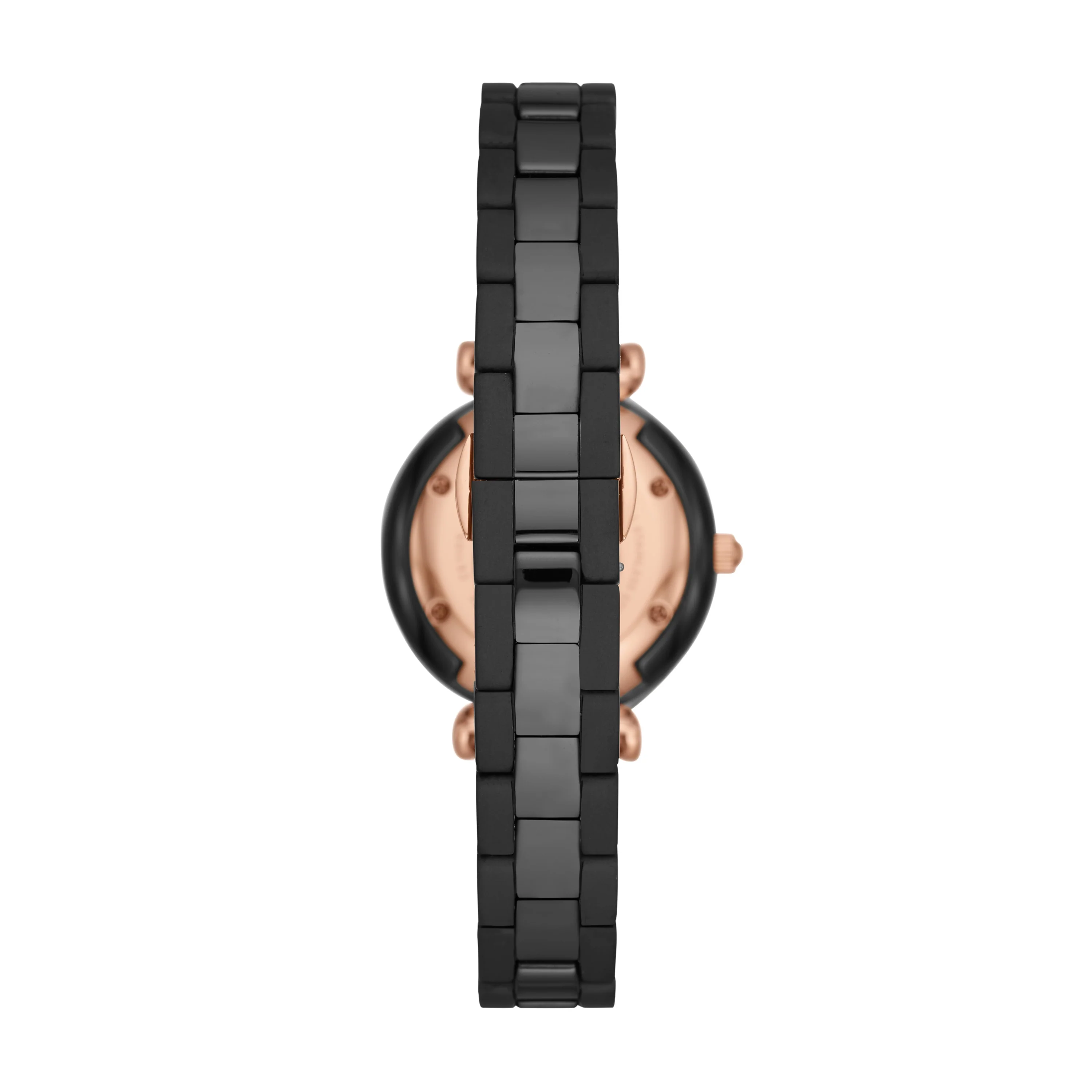 Carlie Mini Three-Hand Black Ceramic Watch - Image 3
