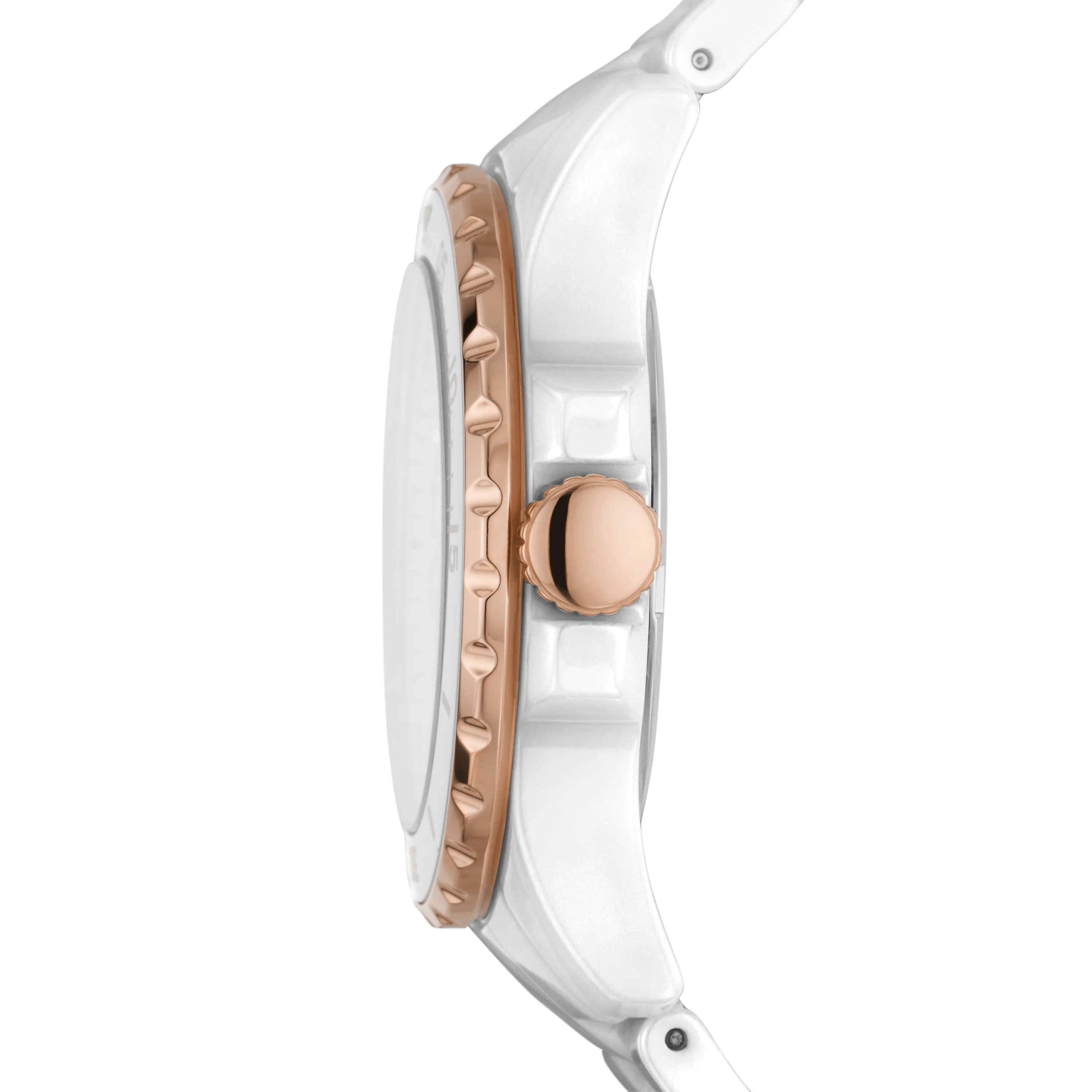FB-01 Three-Hand White Ceramic Watch - Image 2