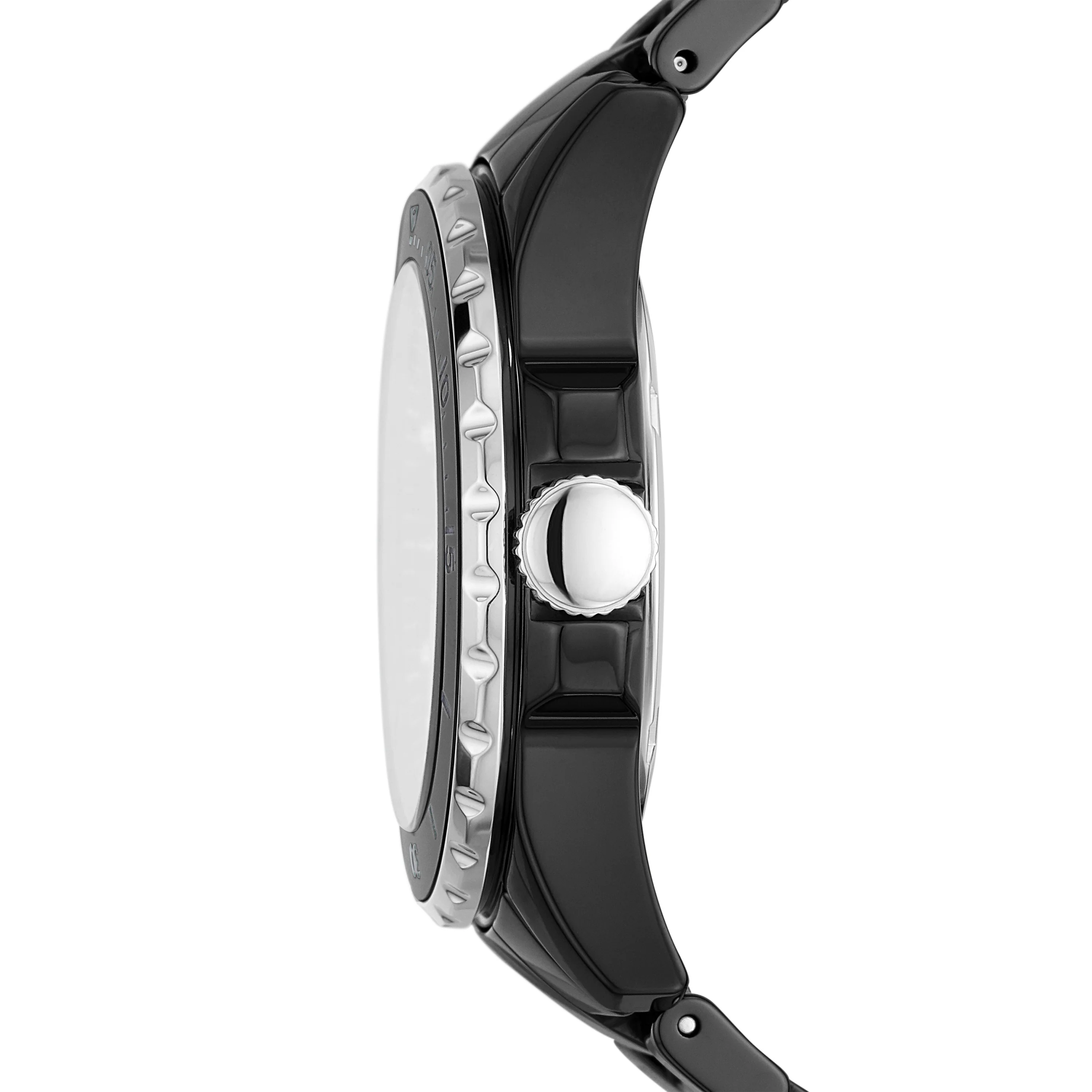 FB-01 Three-Hand Black Ceramic Watch - Image 2