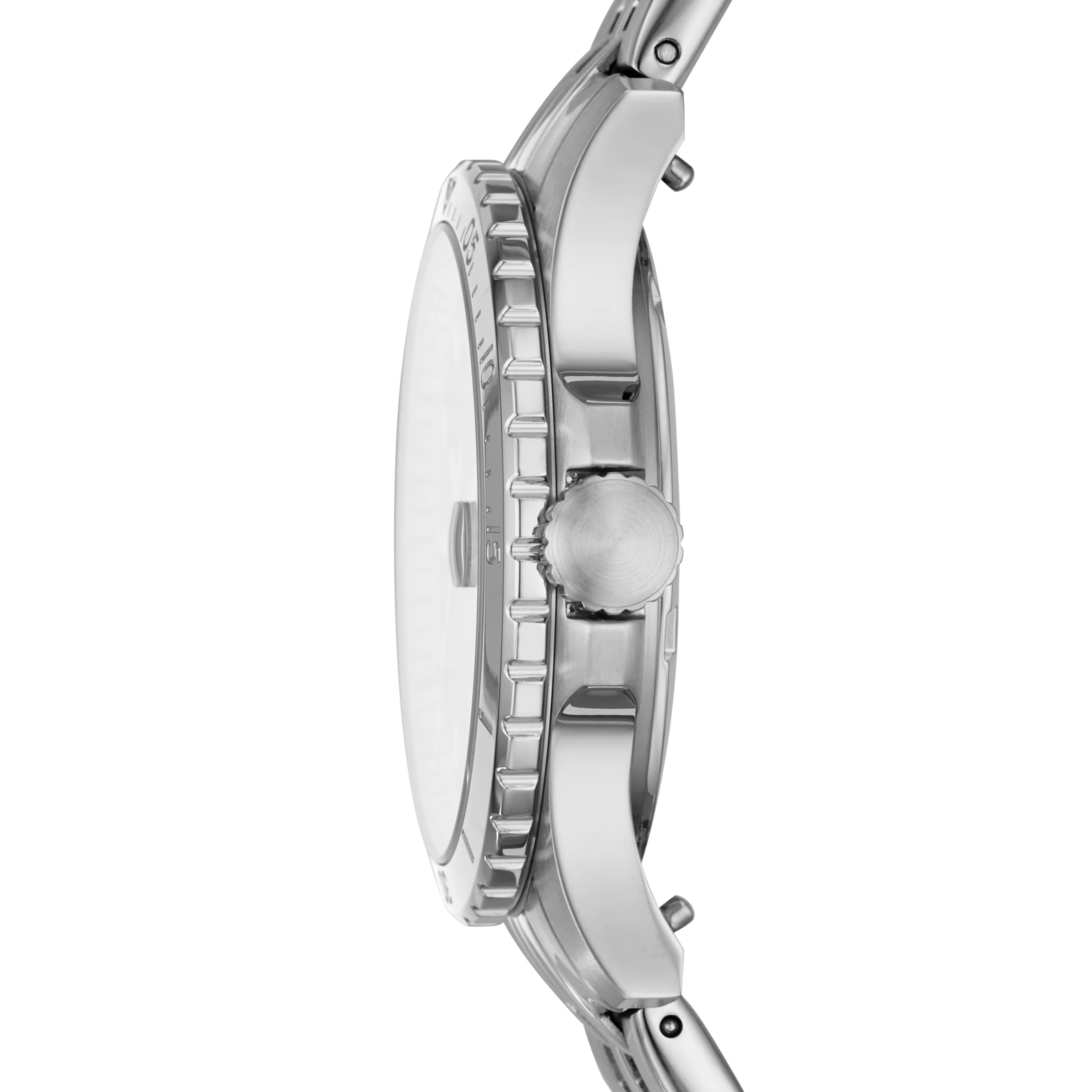 FB-01 Three-Hand Date Stainless Steel Watch - Image 2