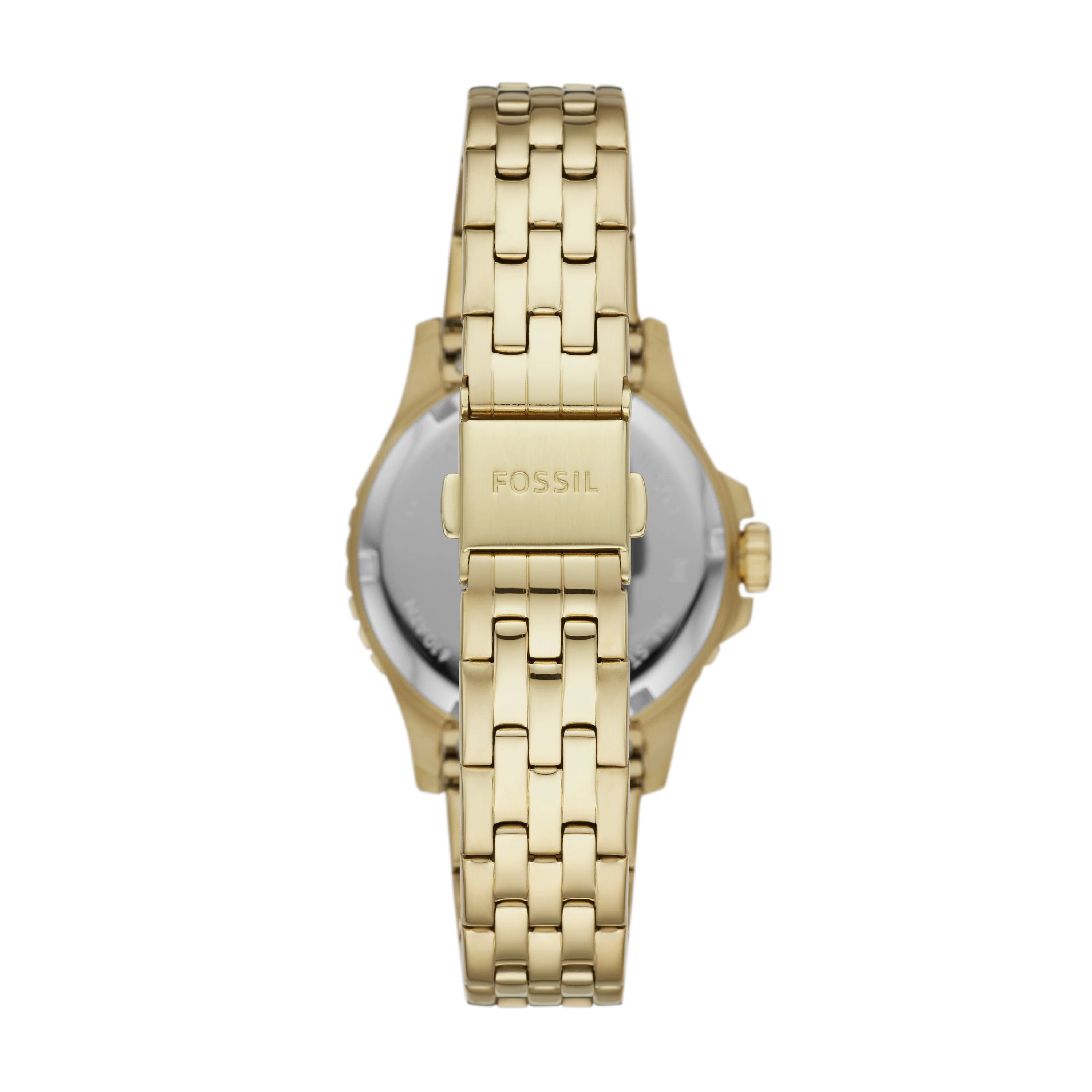 FB-01 Three-Hand Date Gold-Tone Stainless Steel Watch - Image 3
