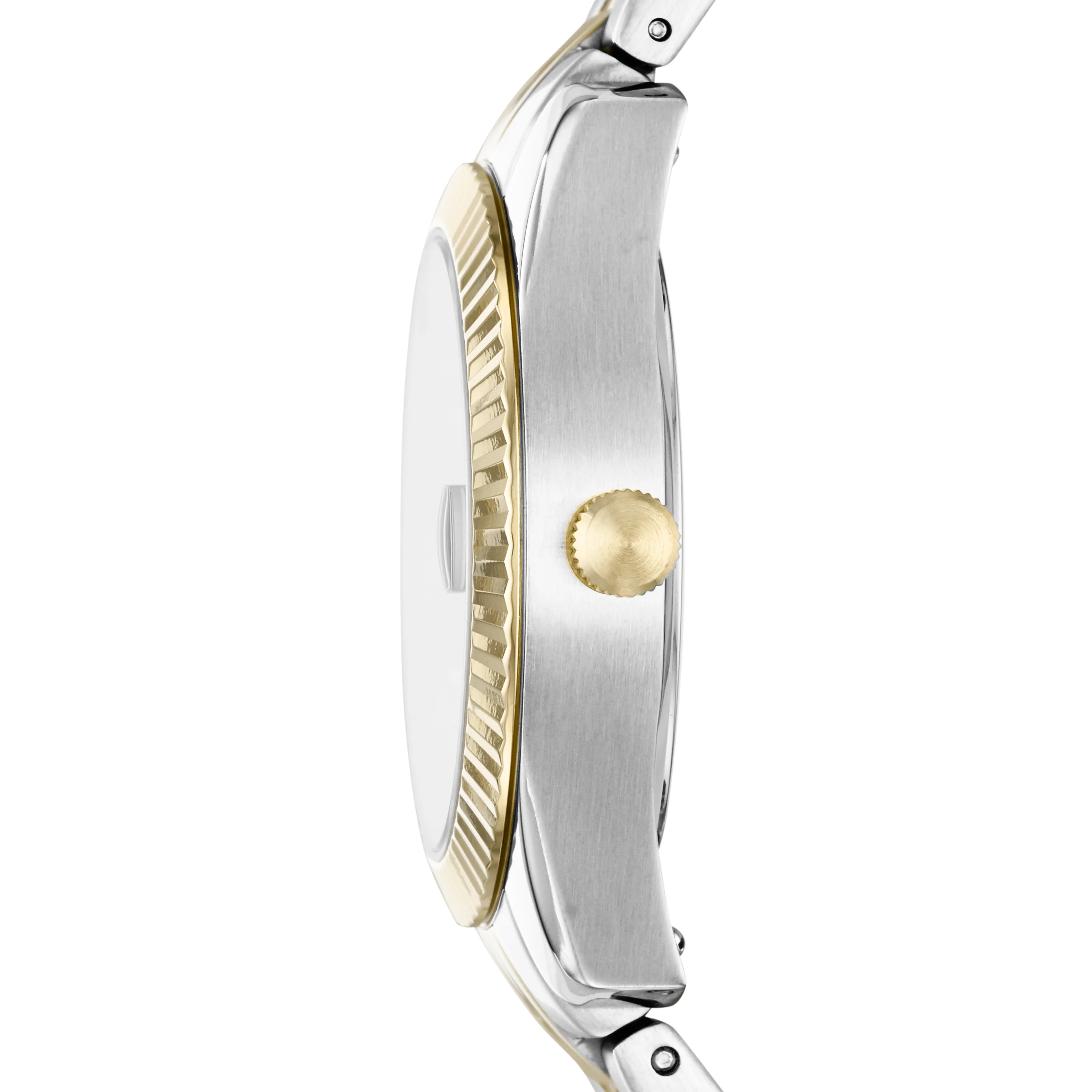 Scarlette Mini Three-Hand Date Two-Tone Stainless Steel Watch - Image 2