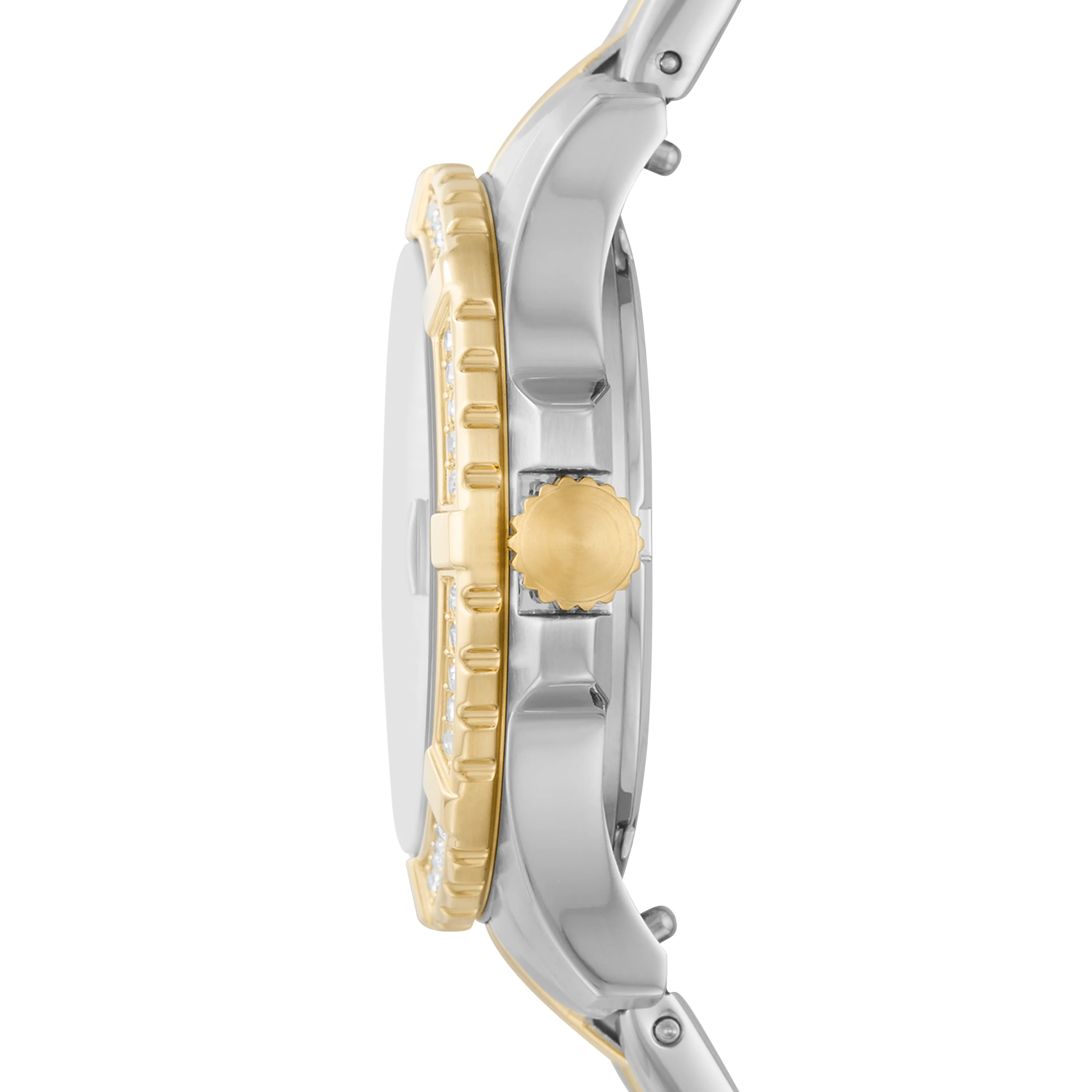 FB-01 Three-Hand Date Two-Tone Stainless Steel Watch - Image 2