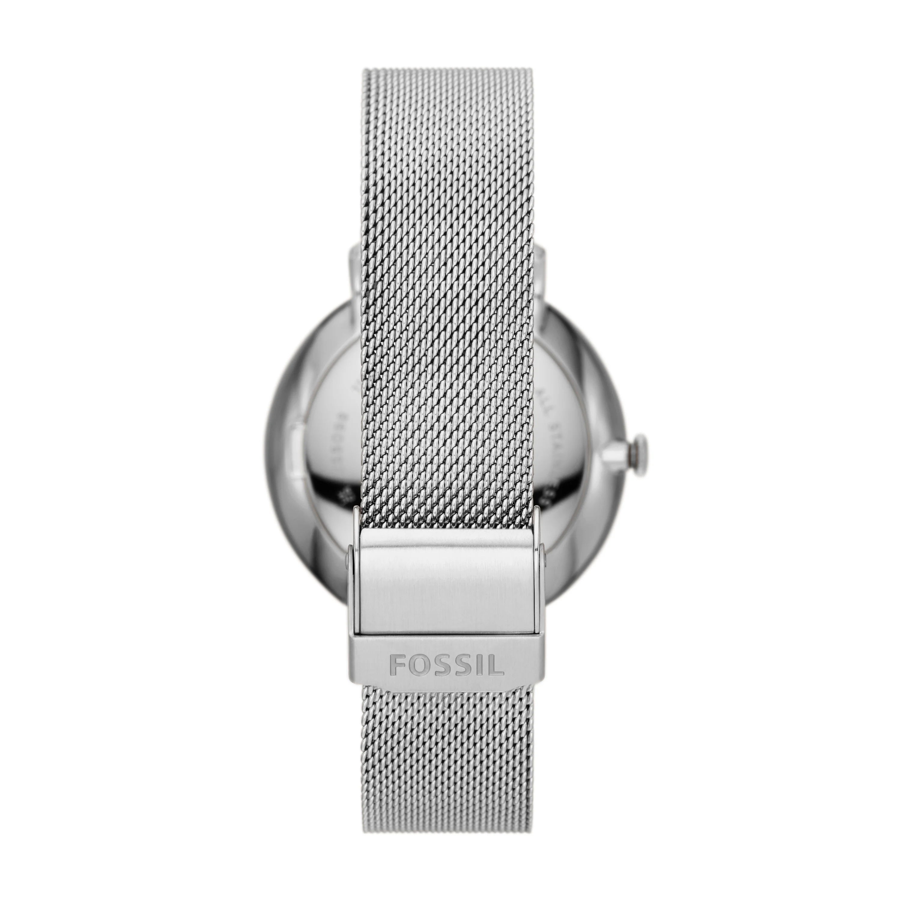 Jacqueline Multifunction Stainless Steel Mesh Watch - Image 3