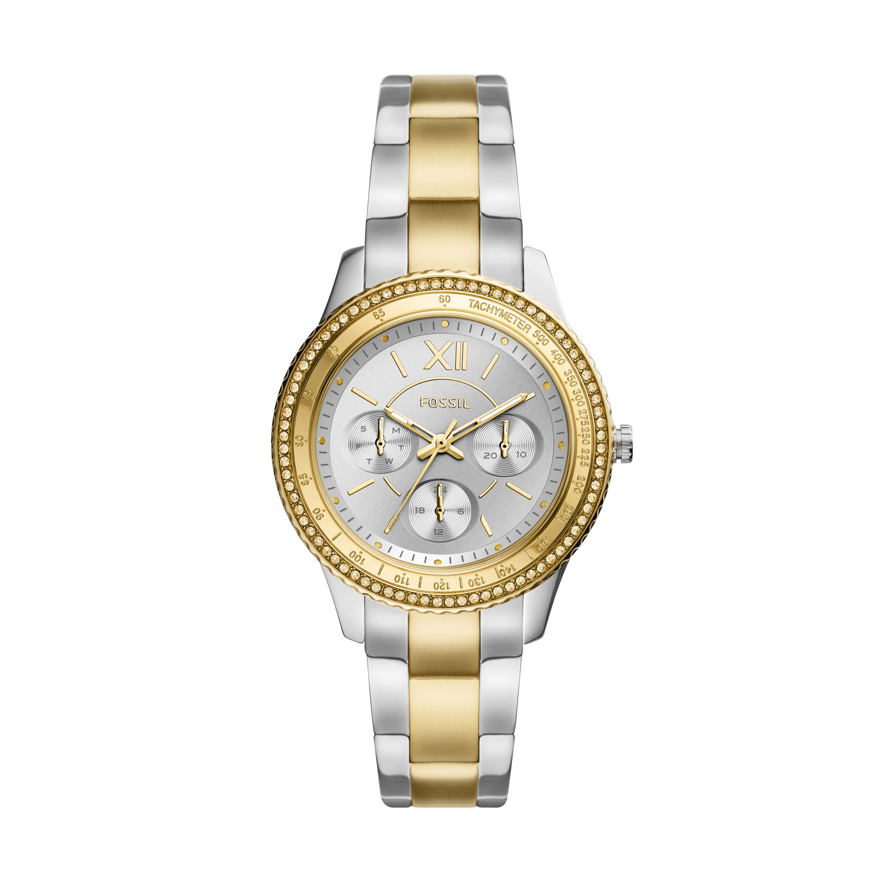Stella Sport Multifunction Two-Tone Stainless Steel Watch