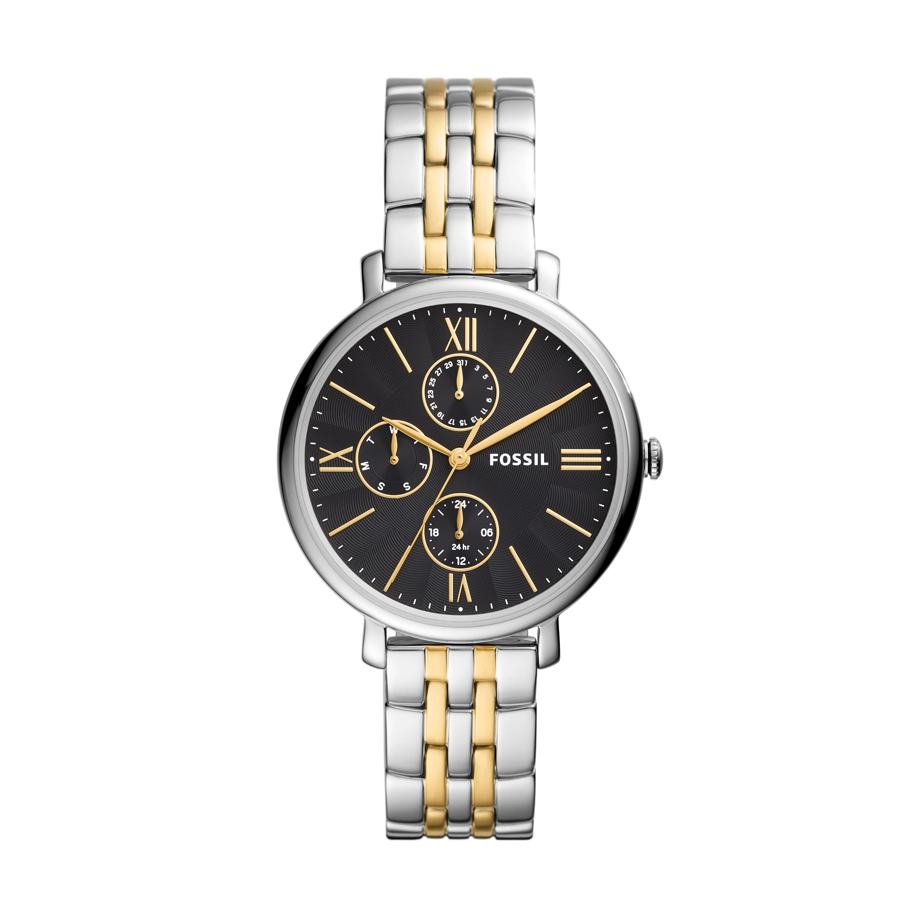 Jacqueline Multifunction Two-Tone Stainless Steel Watch