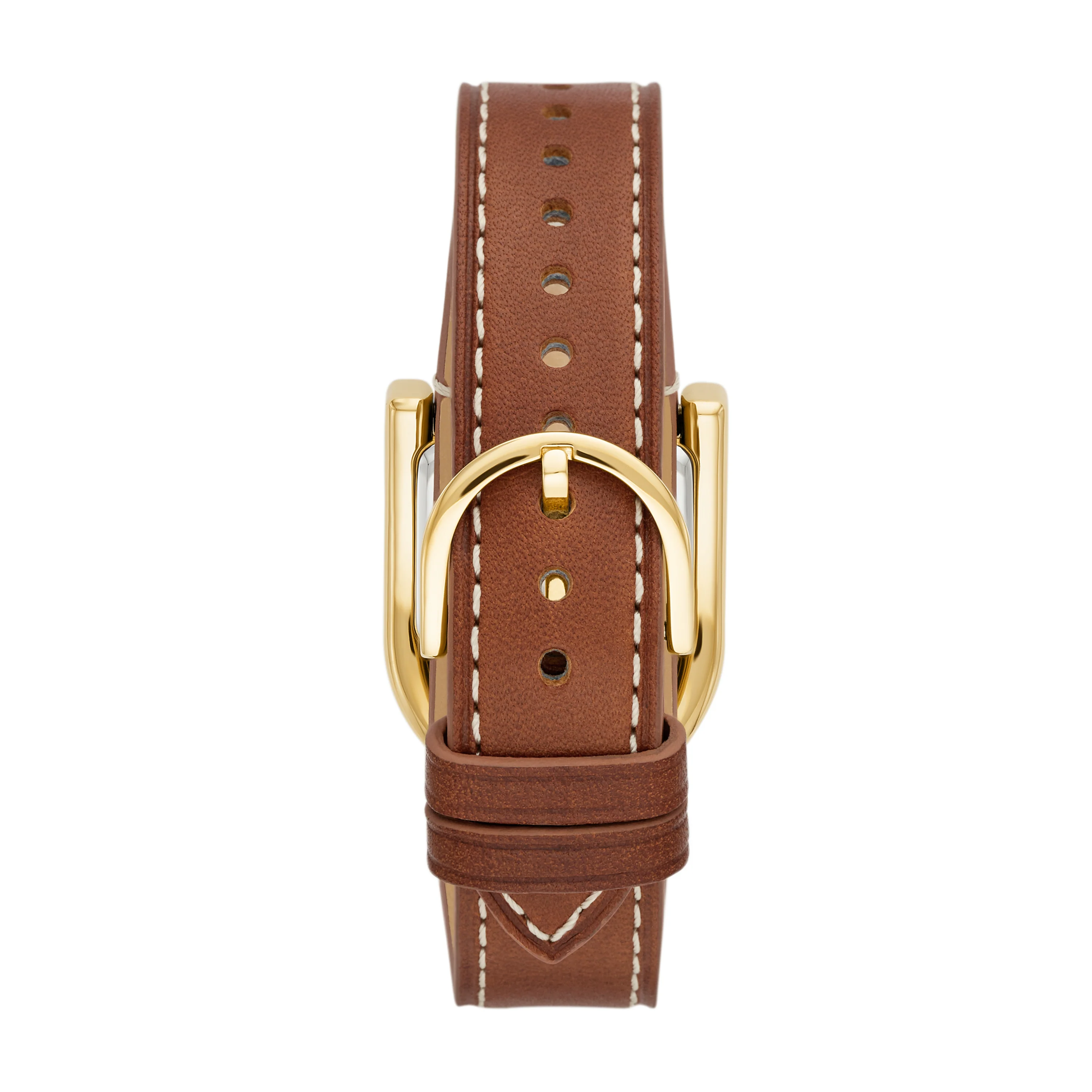 Harwell Three-Hand Medium Brown Leather Watch - Image 3