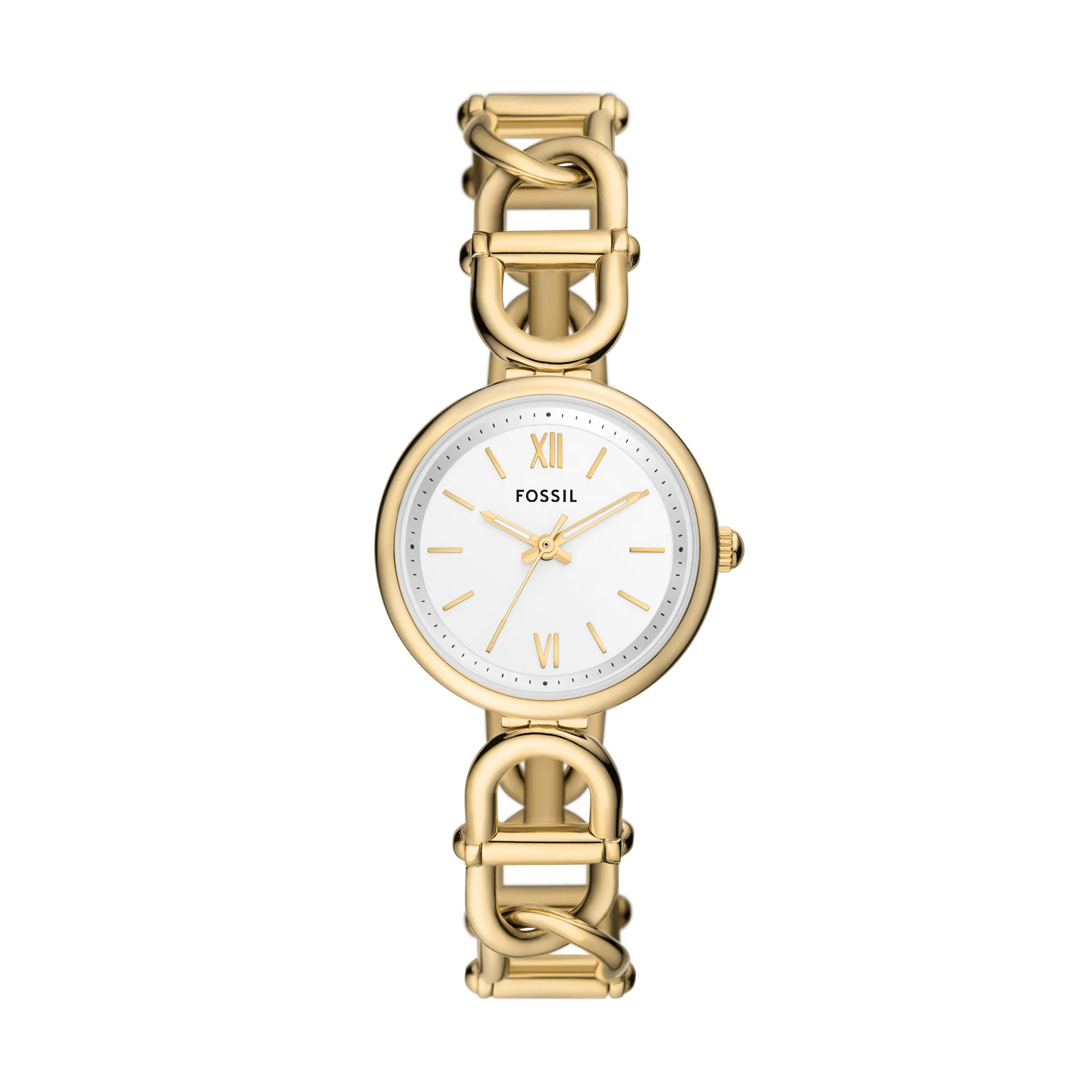 Carlie Three-Hand Gold-Tone Stainless Steel Watch