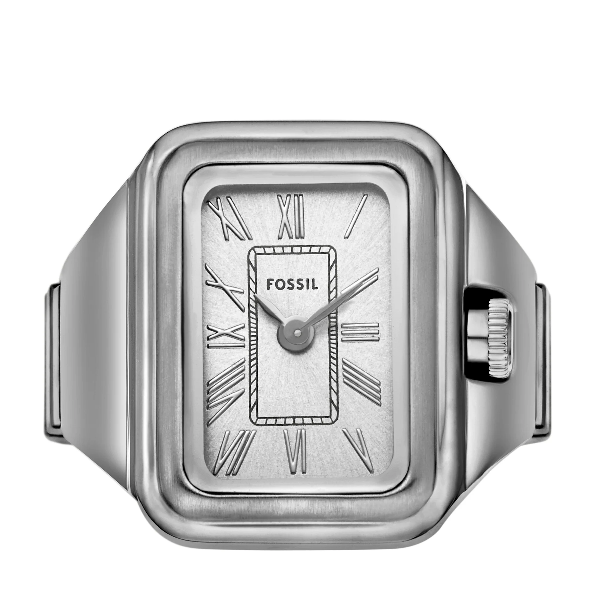 Raquel Watch Ring Two-Hand Stainless Steel - Image 3