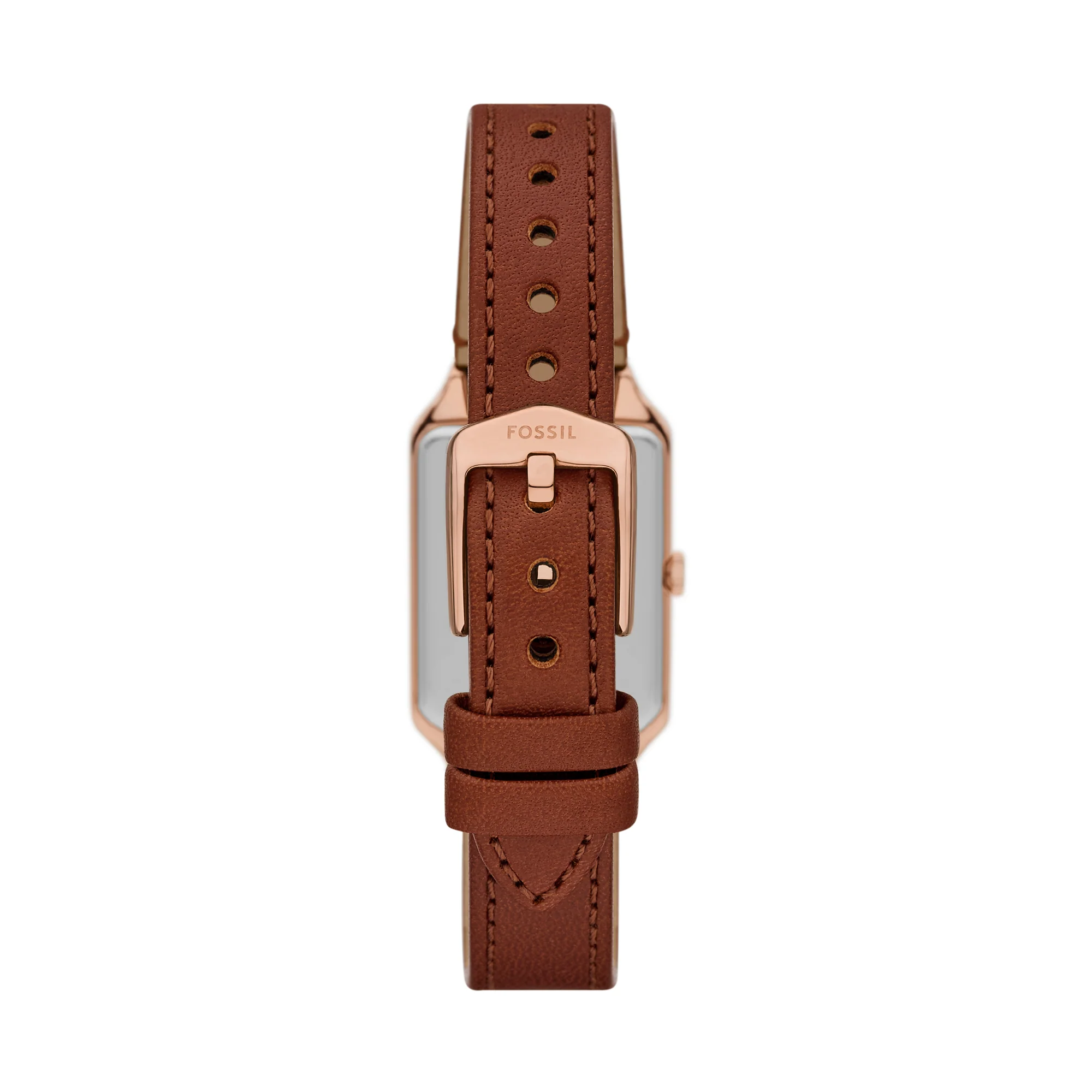 Raquel Three-Hand Date Medium Brown Leather Watch and Bracelet Set - Image 3