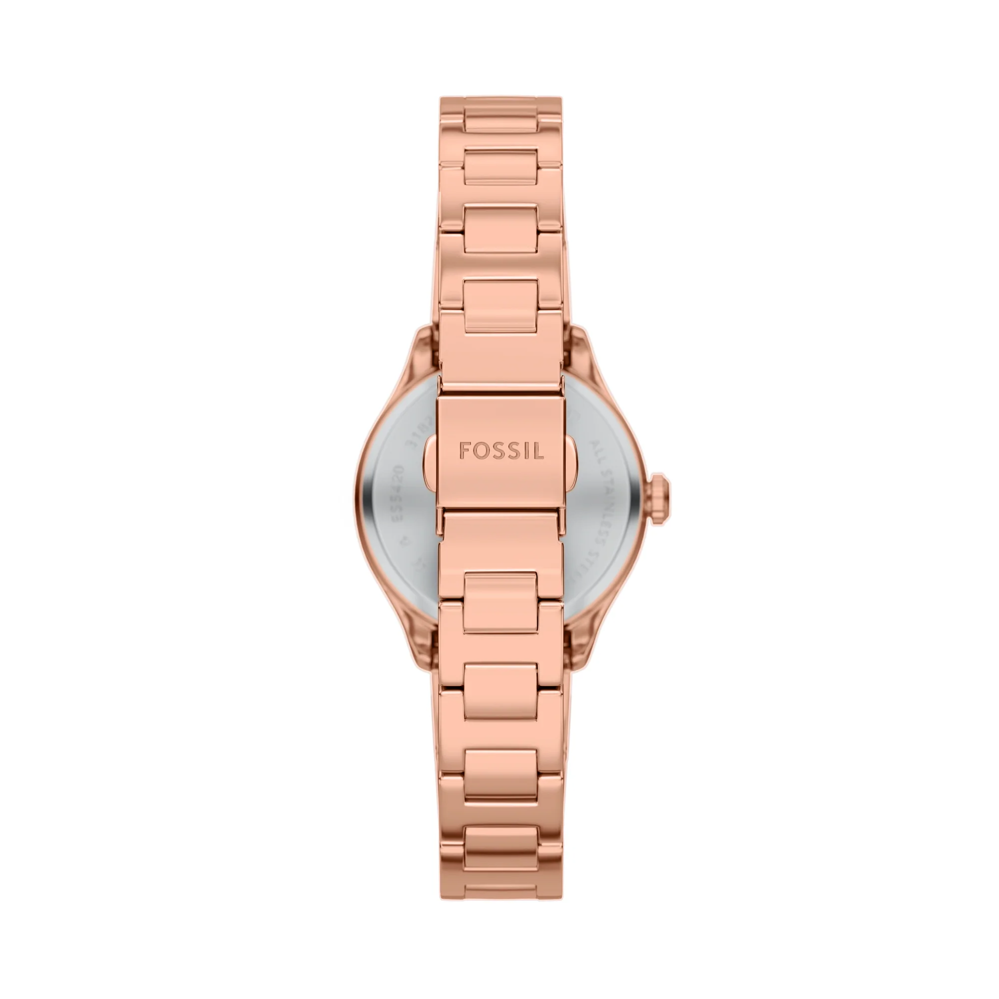 Gilmore Three-Hand Rose Gold-Tone Stainless Steel Watch - Image 5