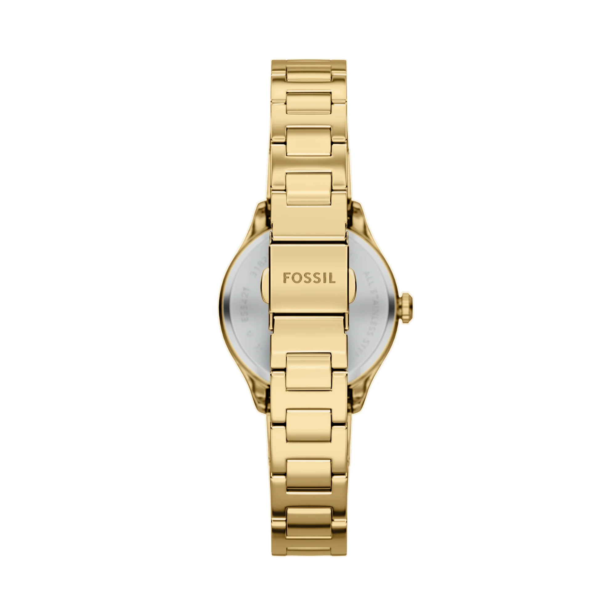 Gilmore Three-Hand Gold-Tone Stainless Steel Watch - Image 5