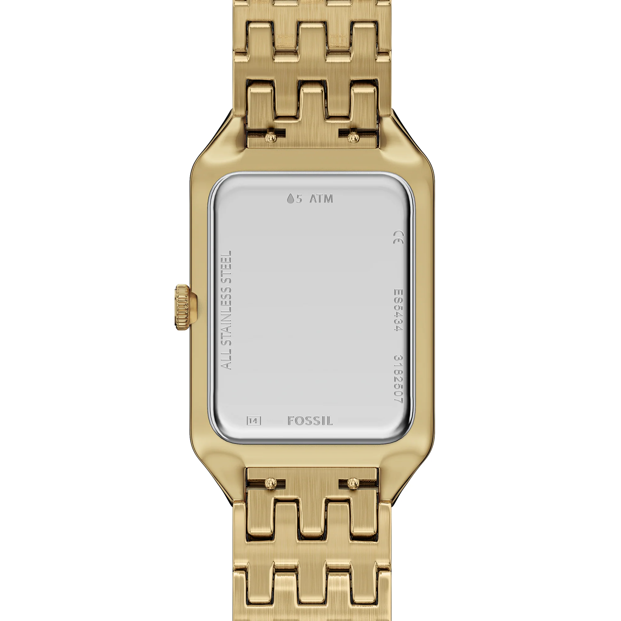 Raquel Three-Hand Date Gold-Tone Stainless Steel Watch - Image 3