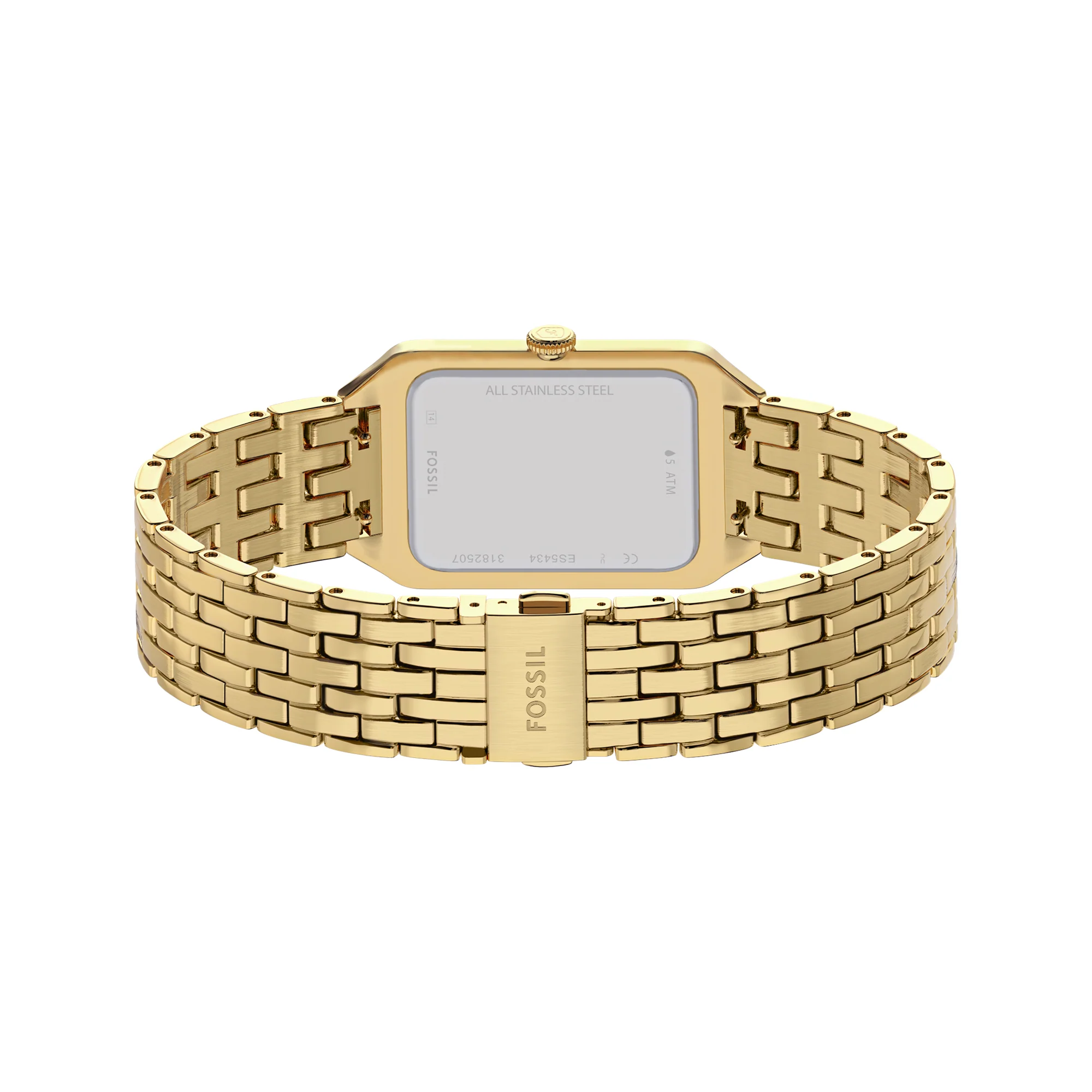 Raquel Three-Hand Date Gold-Tone Stainless Steel Watch - Image 7