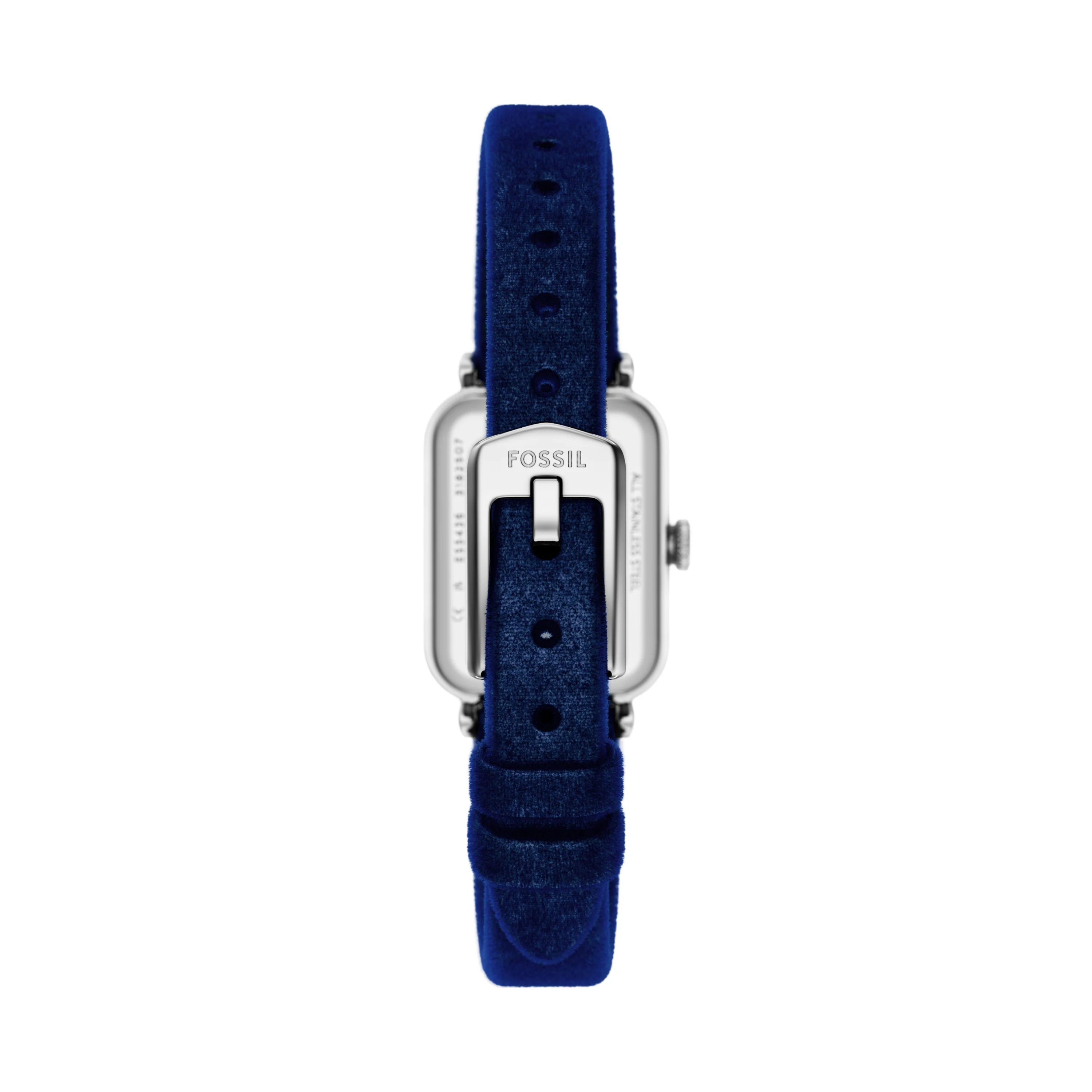 Raquel Two-Hand Blue Velvet Watch - Image 2