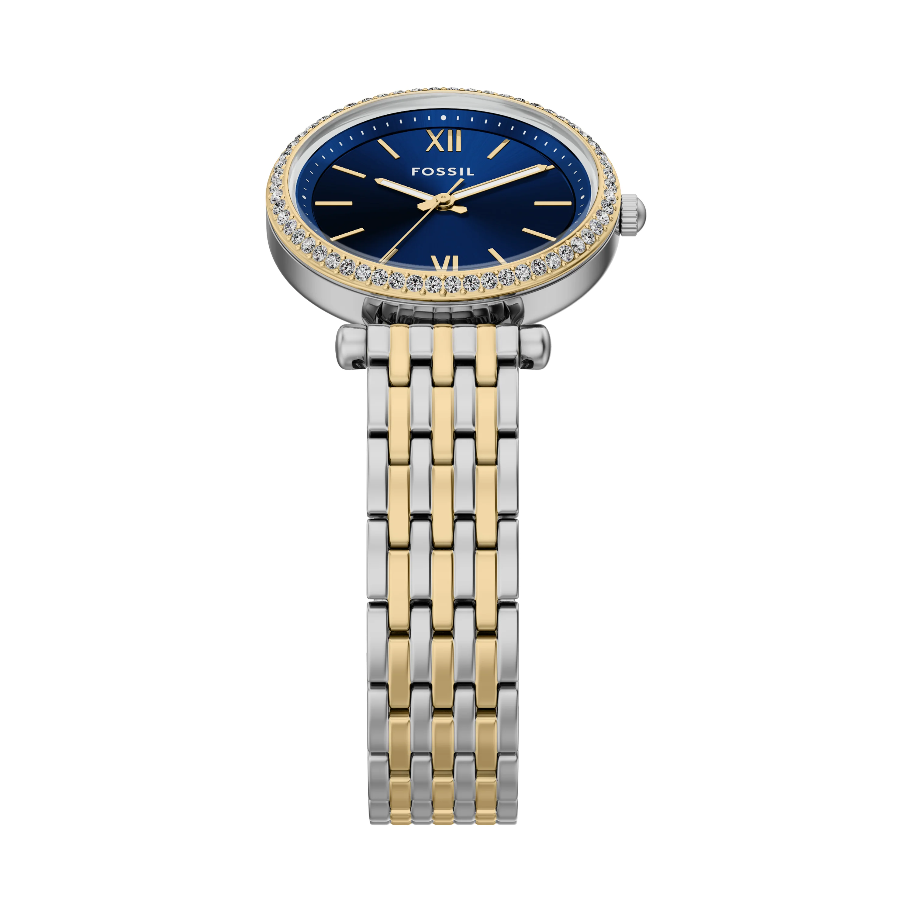 Carlie Three-Hand Two-Tone Stainless Steel Watch - Image 4