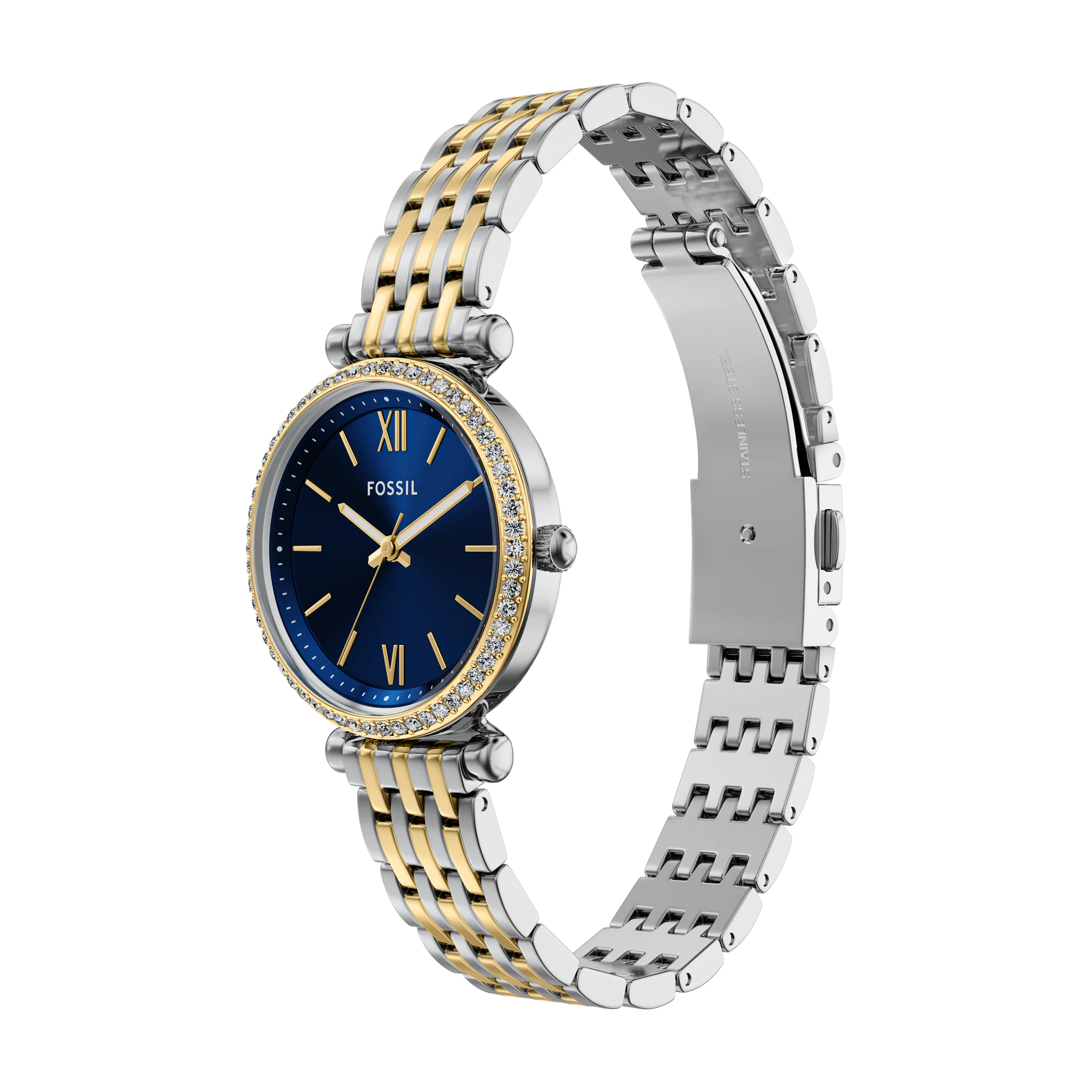 Carlie Three-Hand Two-Tone Stainless Steel Watch - Image 6