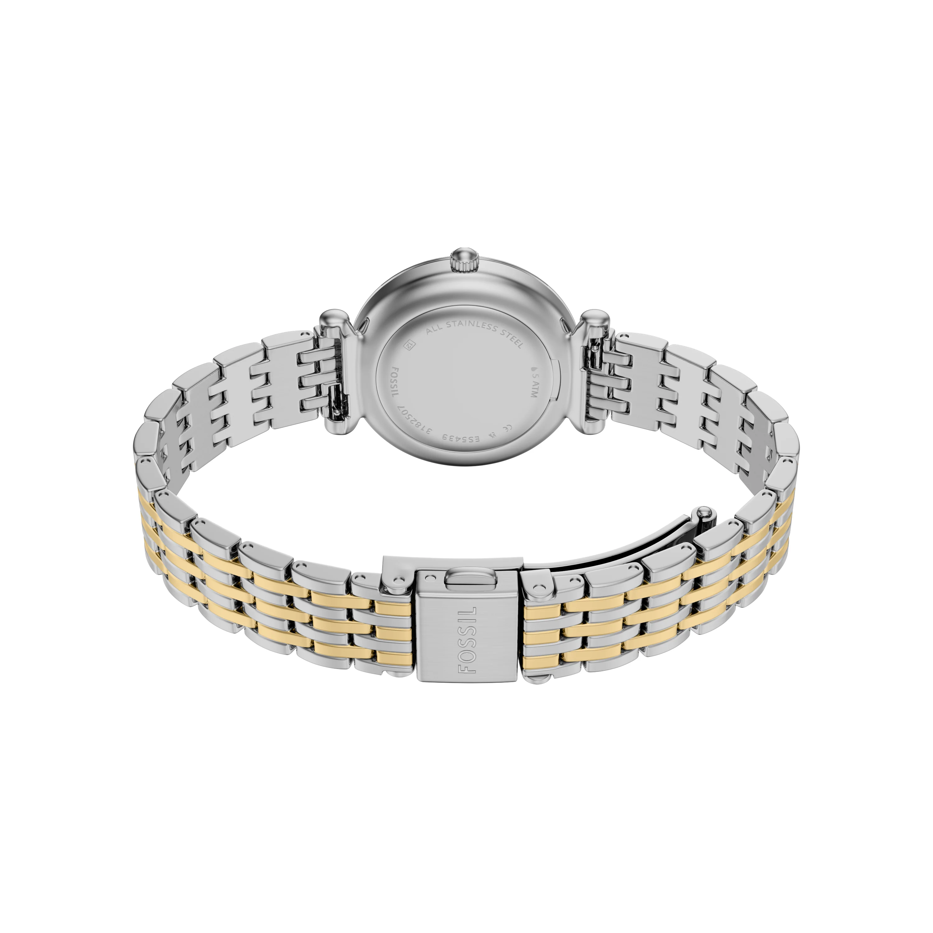 Carlie Three-Hand Two-Tone Stainless Steel Watch - Image 5