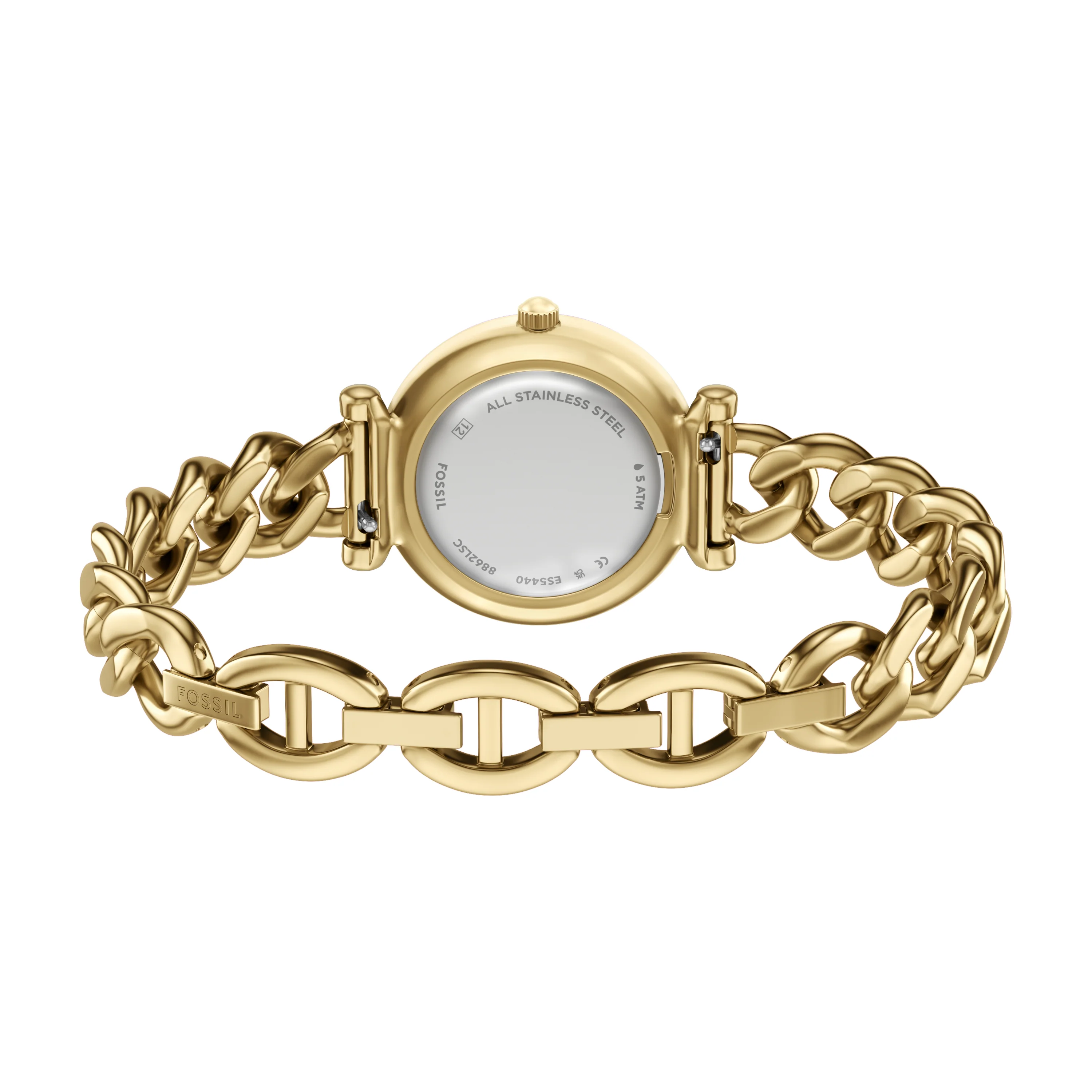Carlie Three-Hand Gold-Tone Stainless Steel Watch - Image 5
