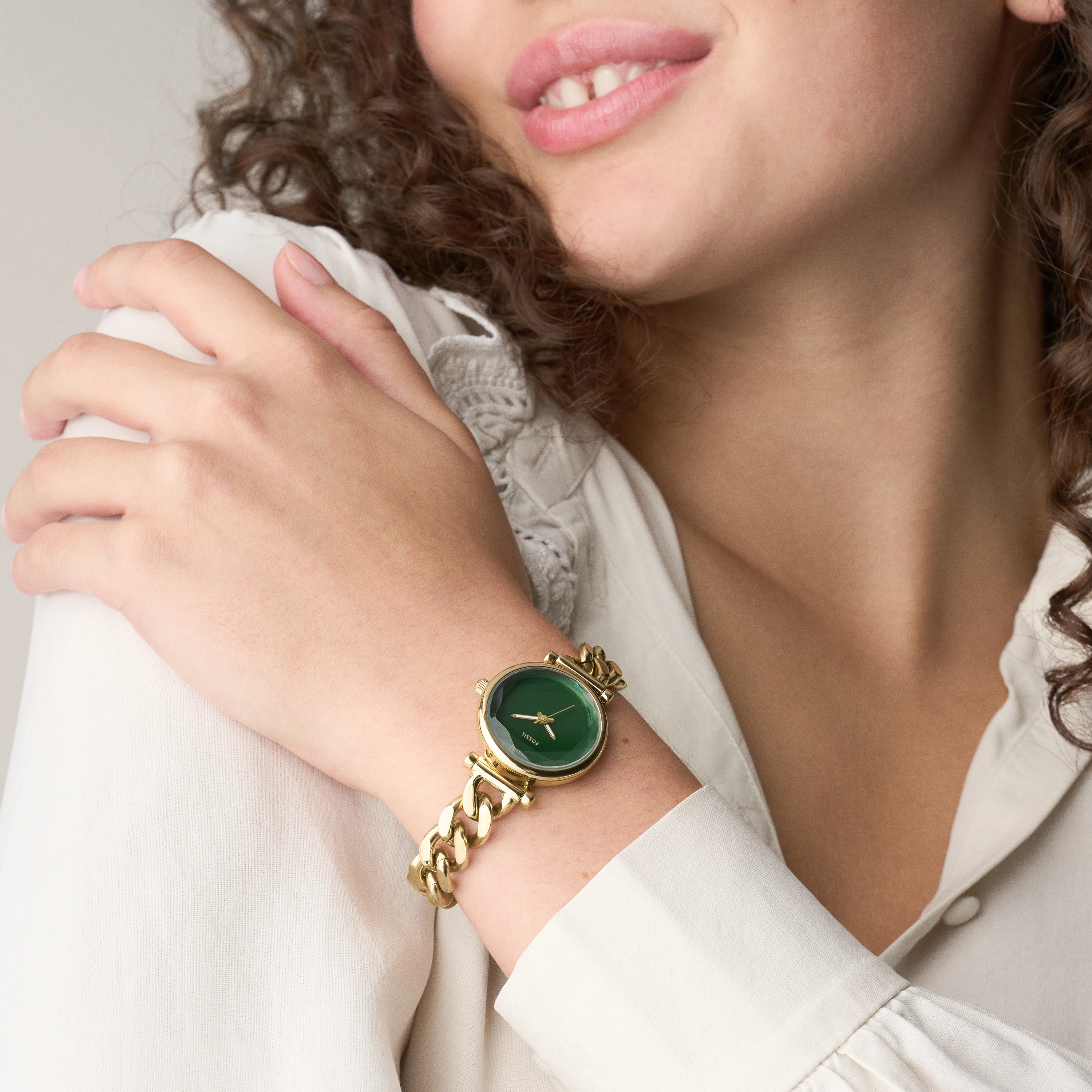 Carlie Three-Hand Gold-Tone Stainless Steel Watch - Image 8