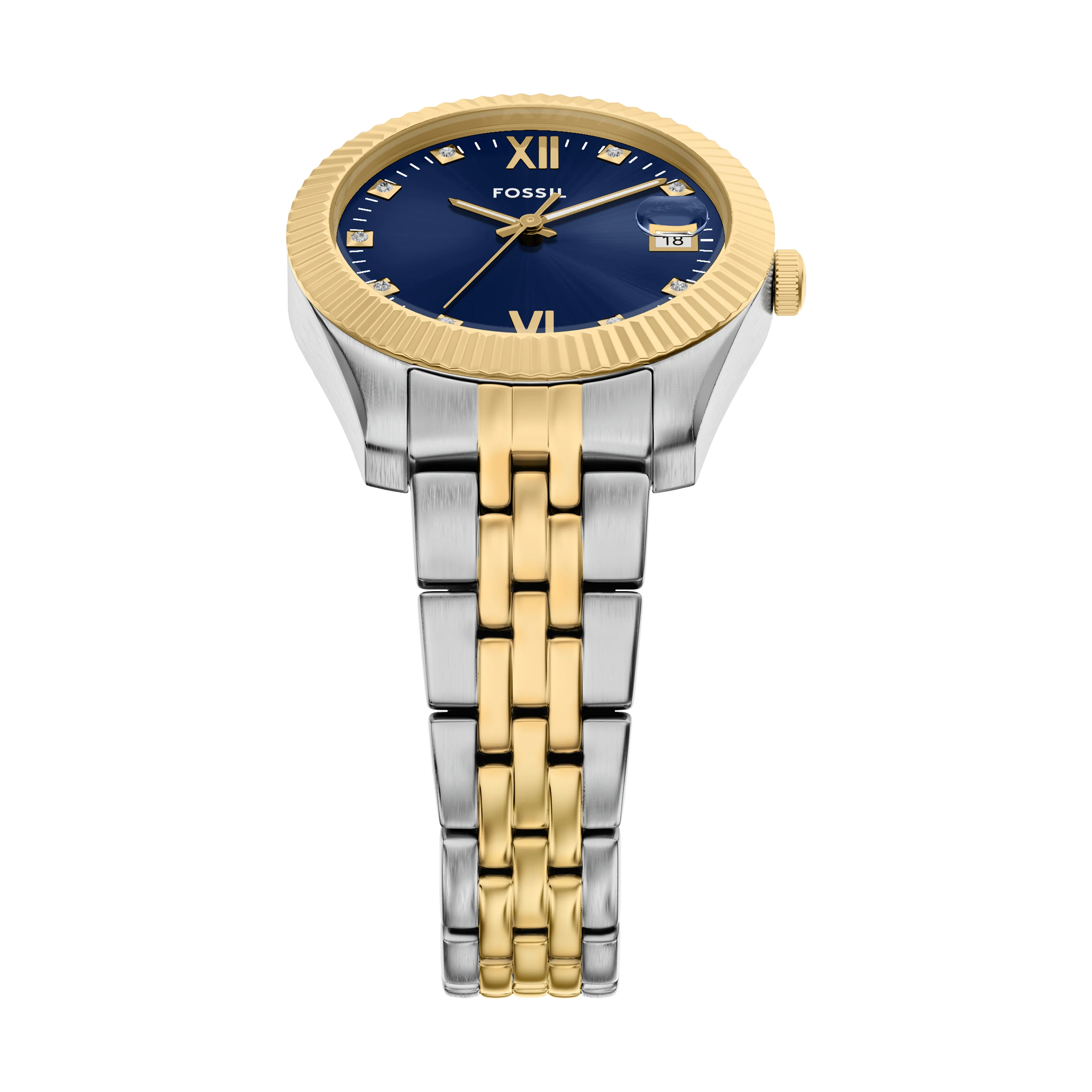 Scarlette Three-Hand Two-Tone Stainless Steel Watch - Image 3