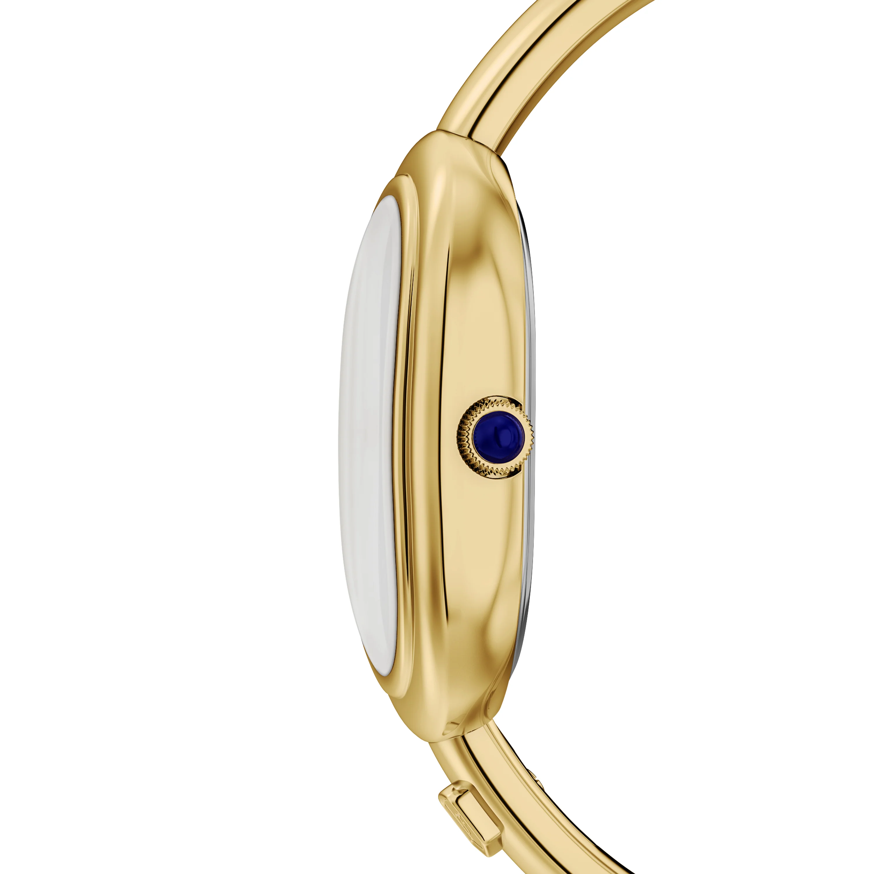Sloan Three-Hand Gold-Tone Stainless Steel Bangle Watch - Image 3