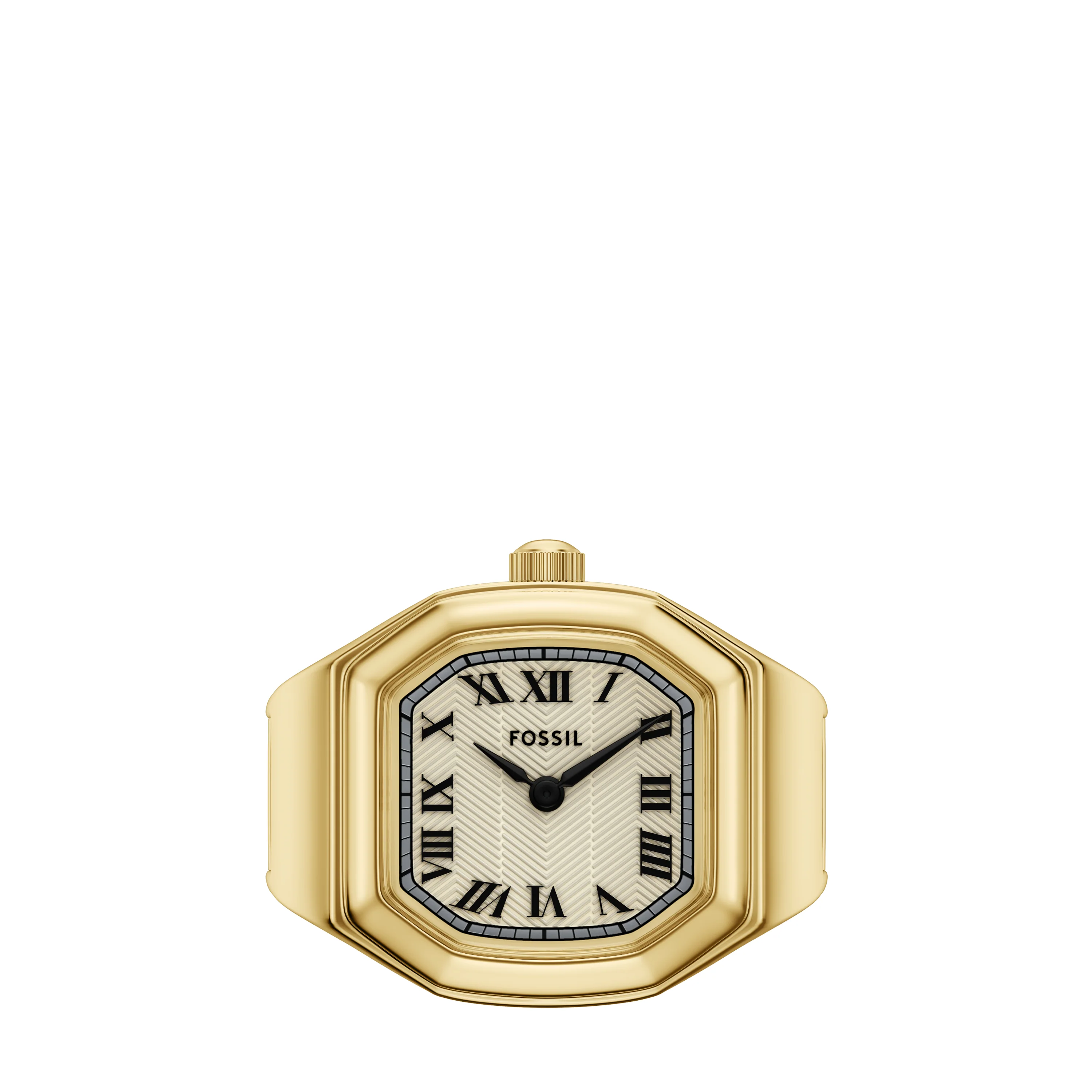 Harlow Watch Ring Two-Hand Gold-Tone Stainless Steel Watch - Image 2