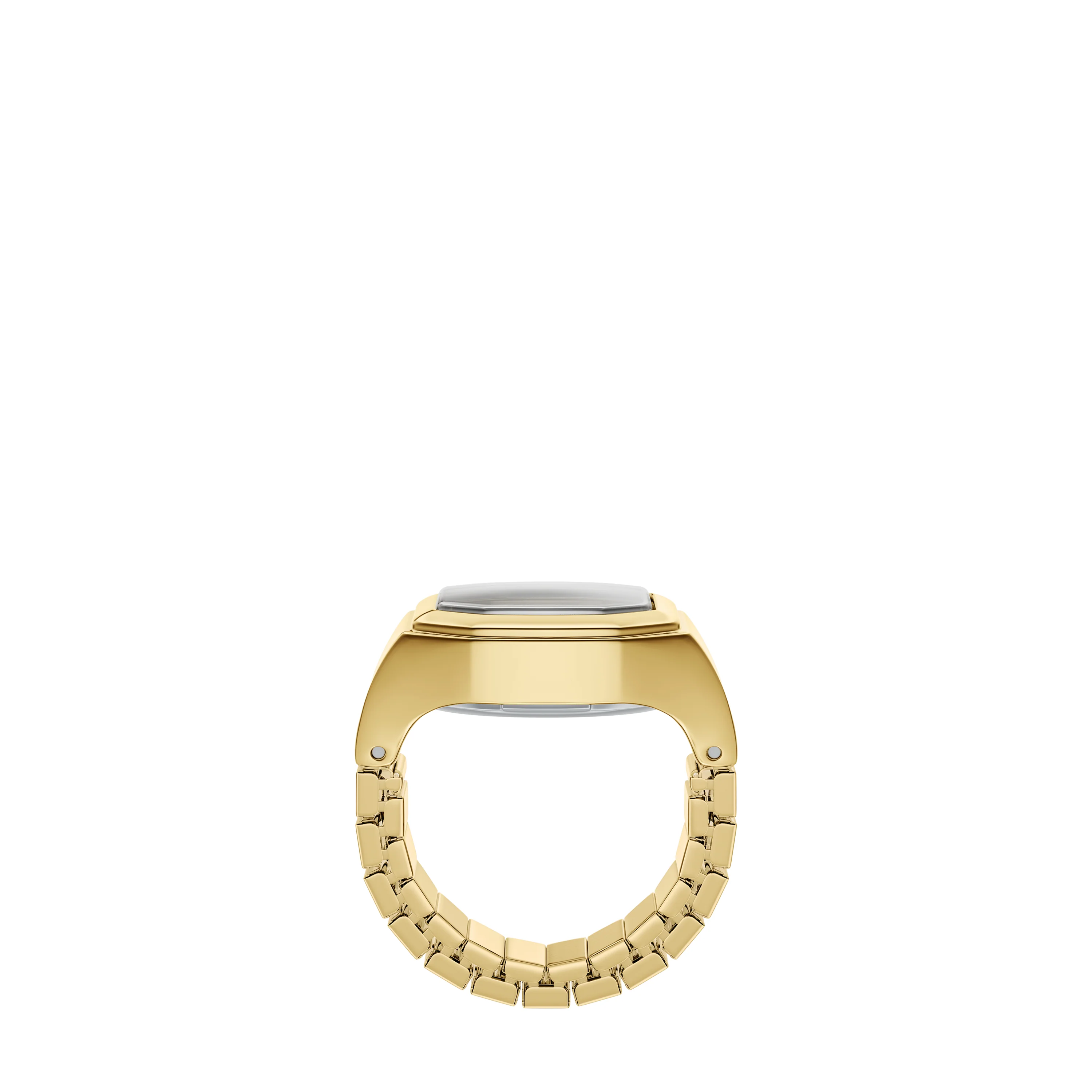 Harlow Watch Ring Two-Hand Gold-Tone Stainless Steel Watch - Image 7