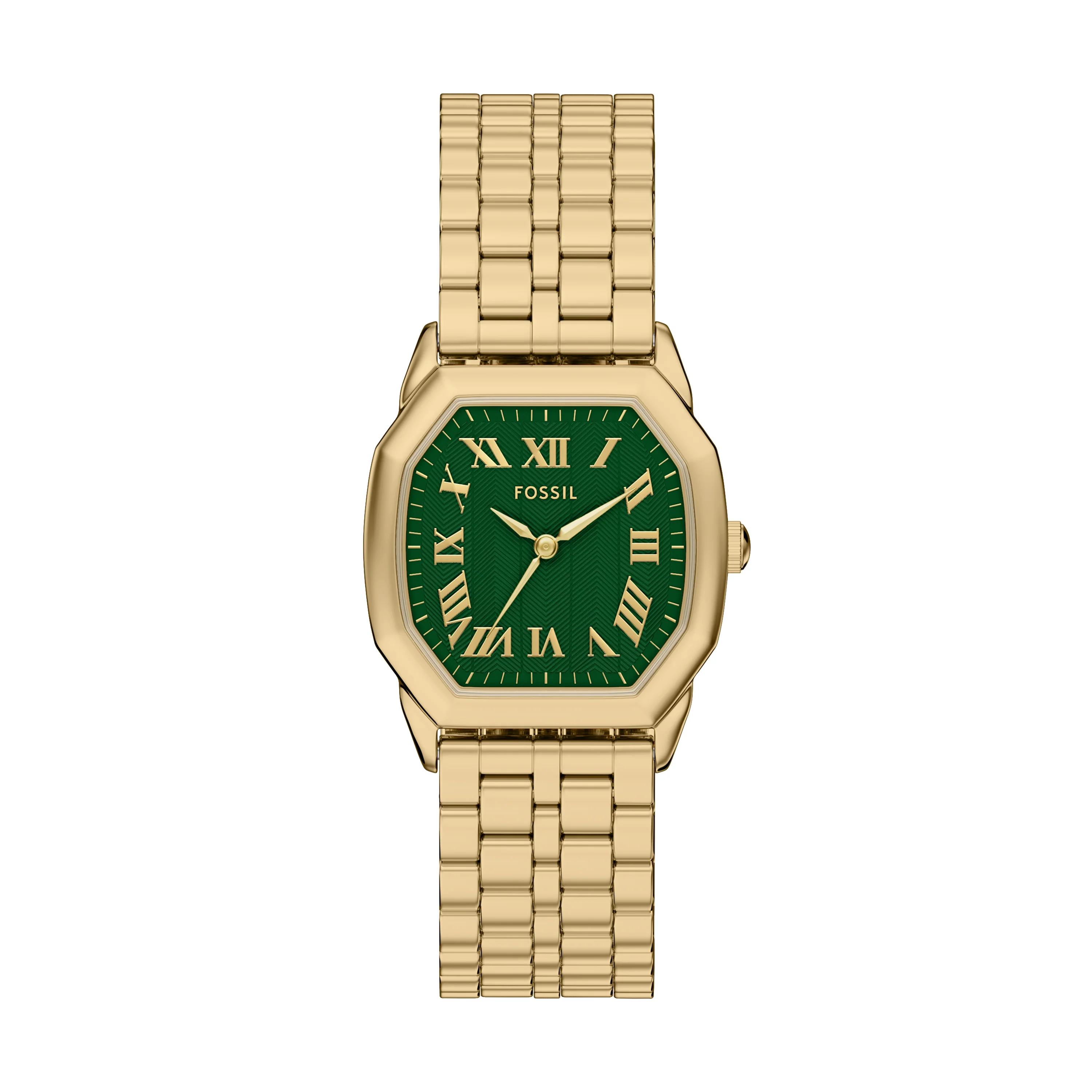 Harlow Three-Hand Gold-Tone Stainless Steel Watch