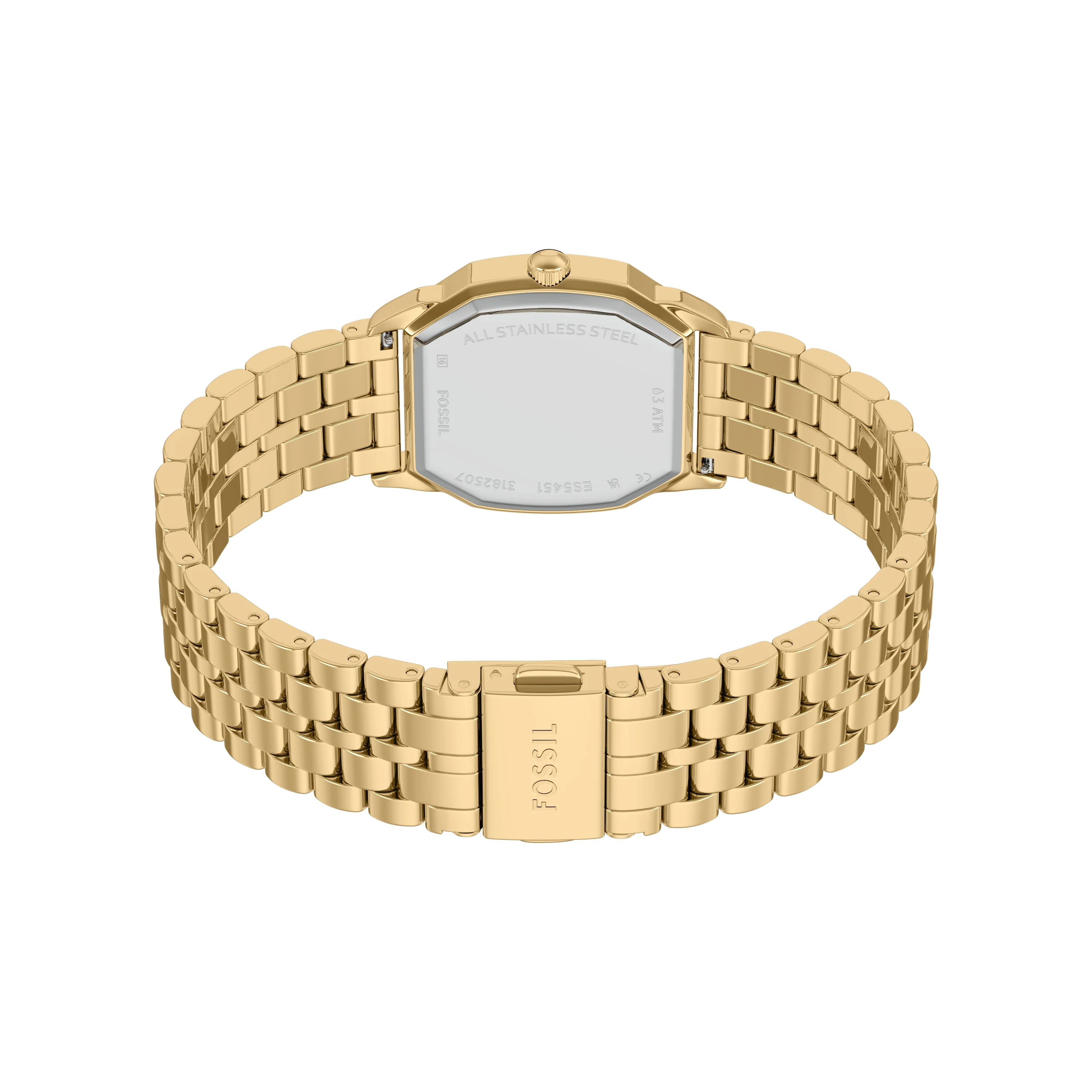 Harlow Three-Hand Gold-Tone Stainless Steel Watch - Image 5