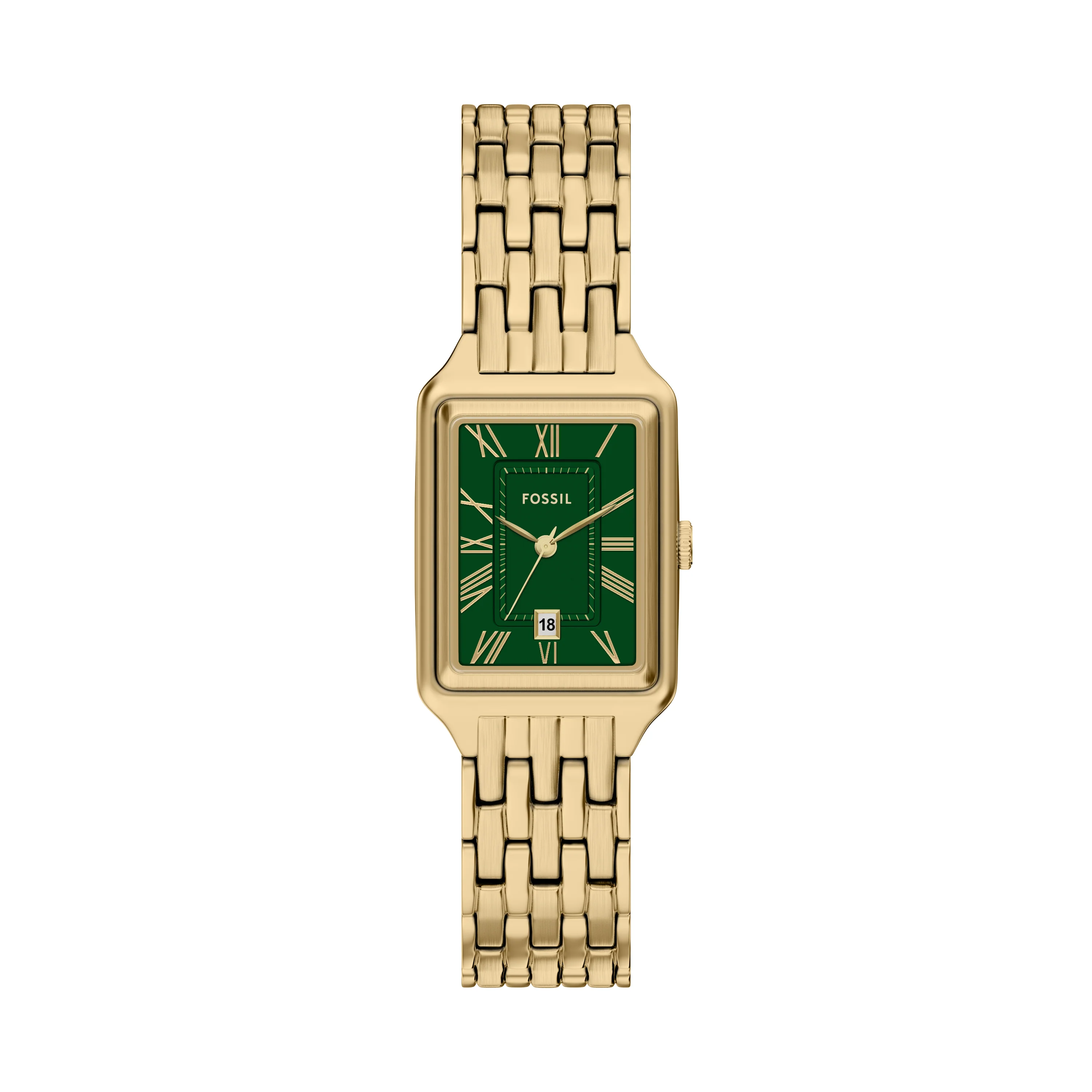 Raquel Three-Hand Gold-Tone Stainless Steel Watch