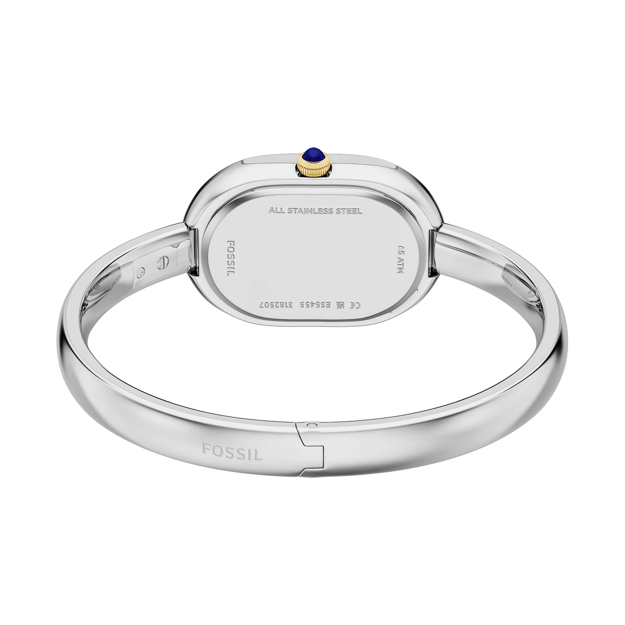 Sloan Three-Hand Stainless Steel Watch Bangle - Image 5