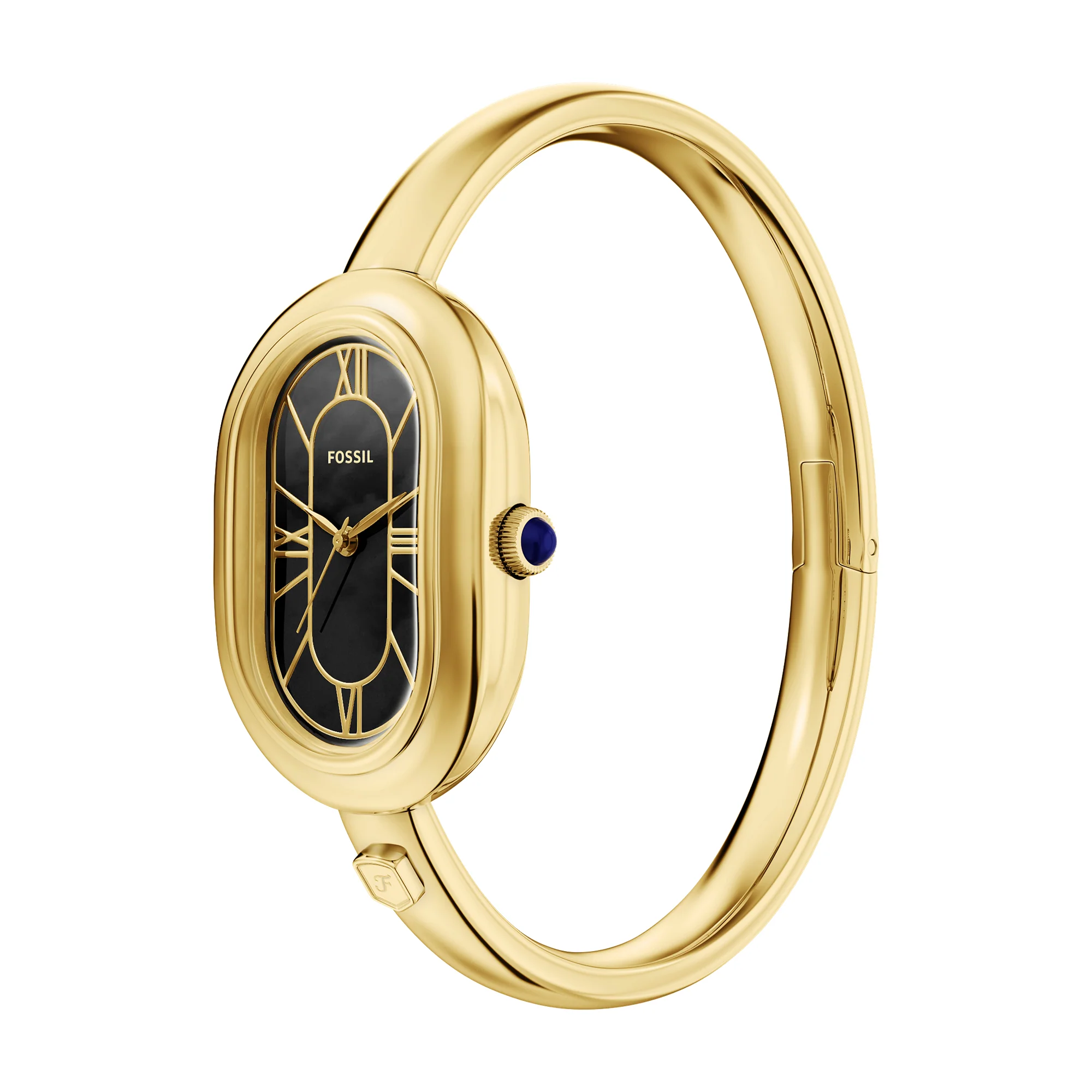 Sloan Three-Hand Gold-Tone Stainless Steel Watch Bangle - Image 5