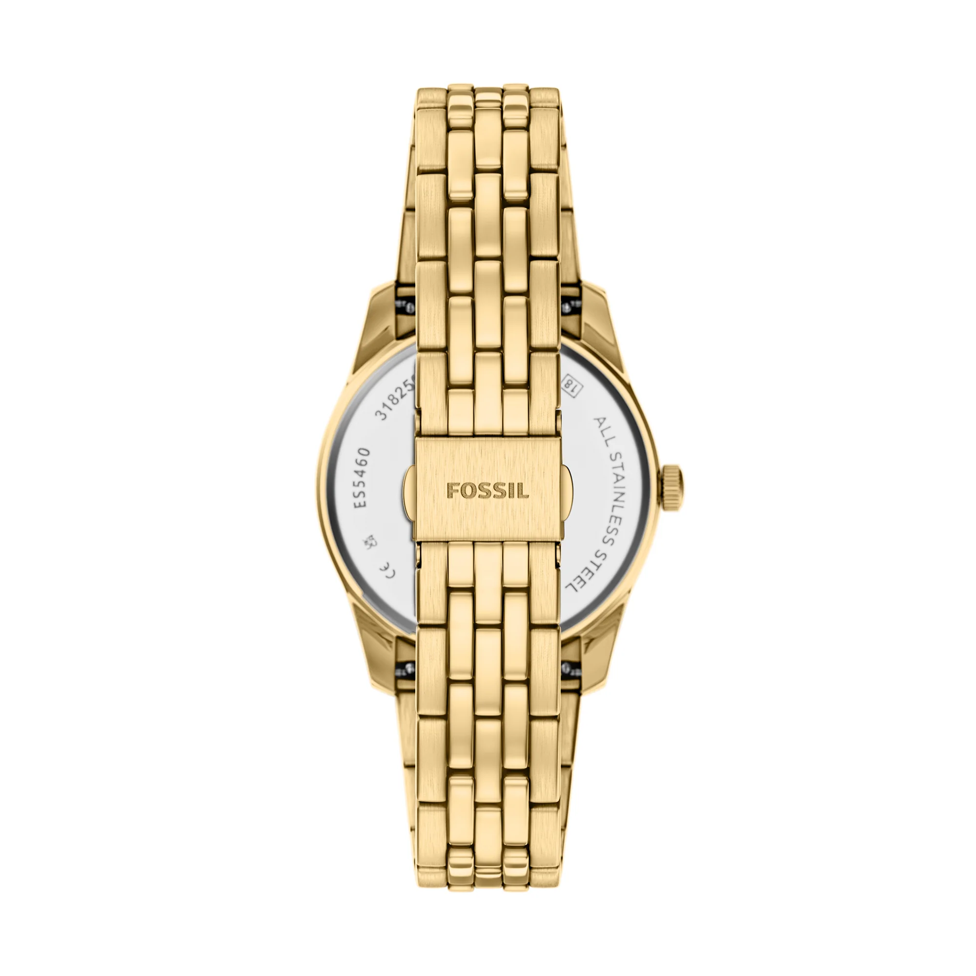 Scarlette Three-Hand Day-Date Gold-Tone Stainless Steel Watch - Image 3