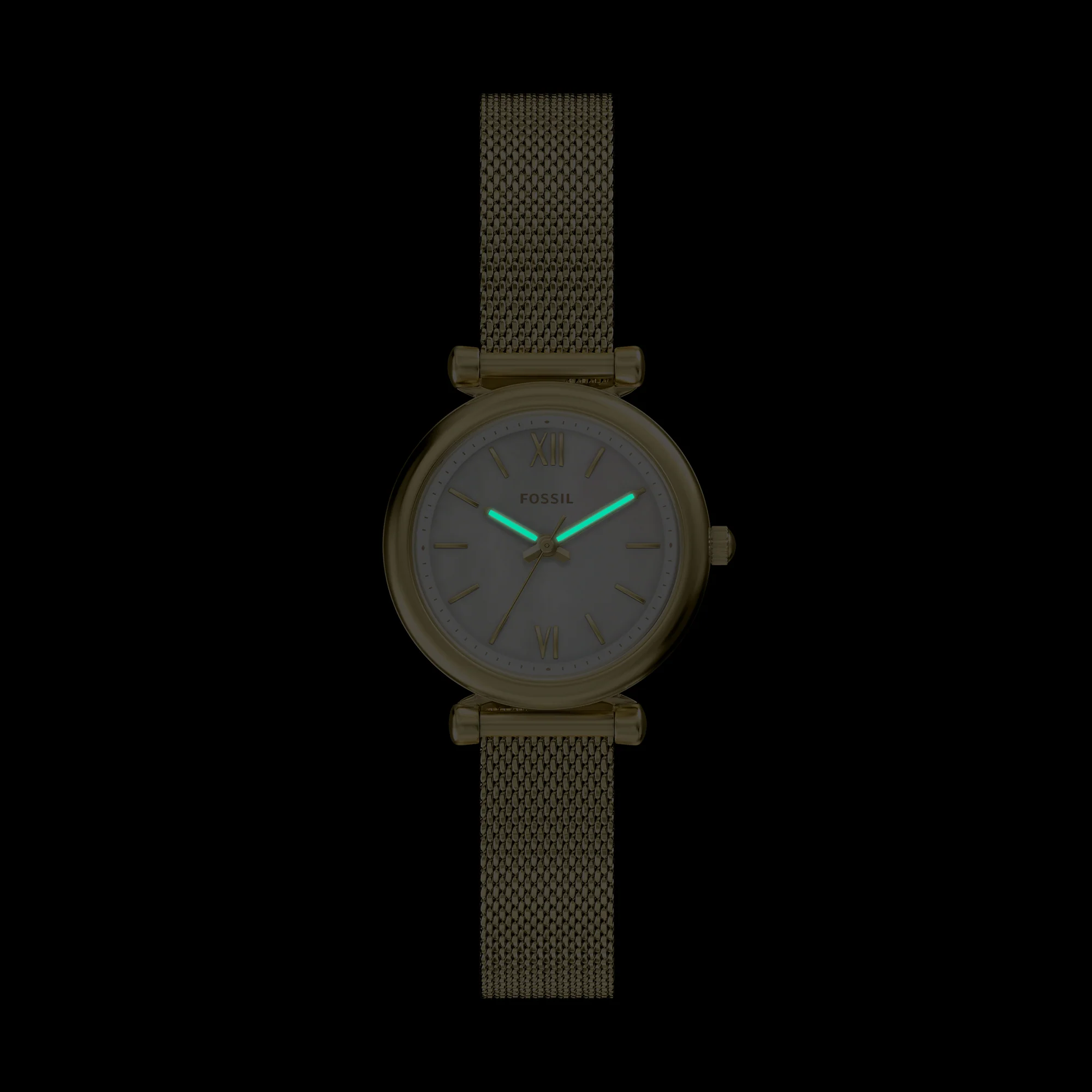 Carlie Mini Three-Hand Gold-Tone Stainless Steel Watch - Image 6