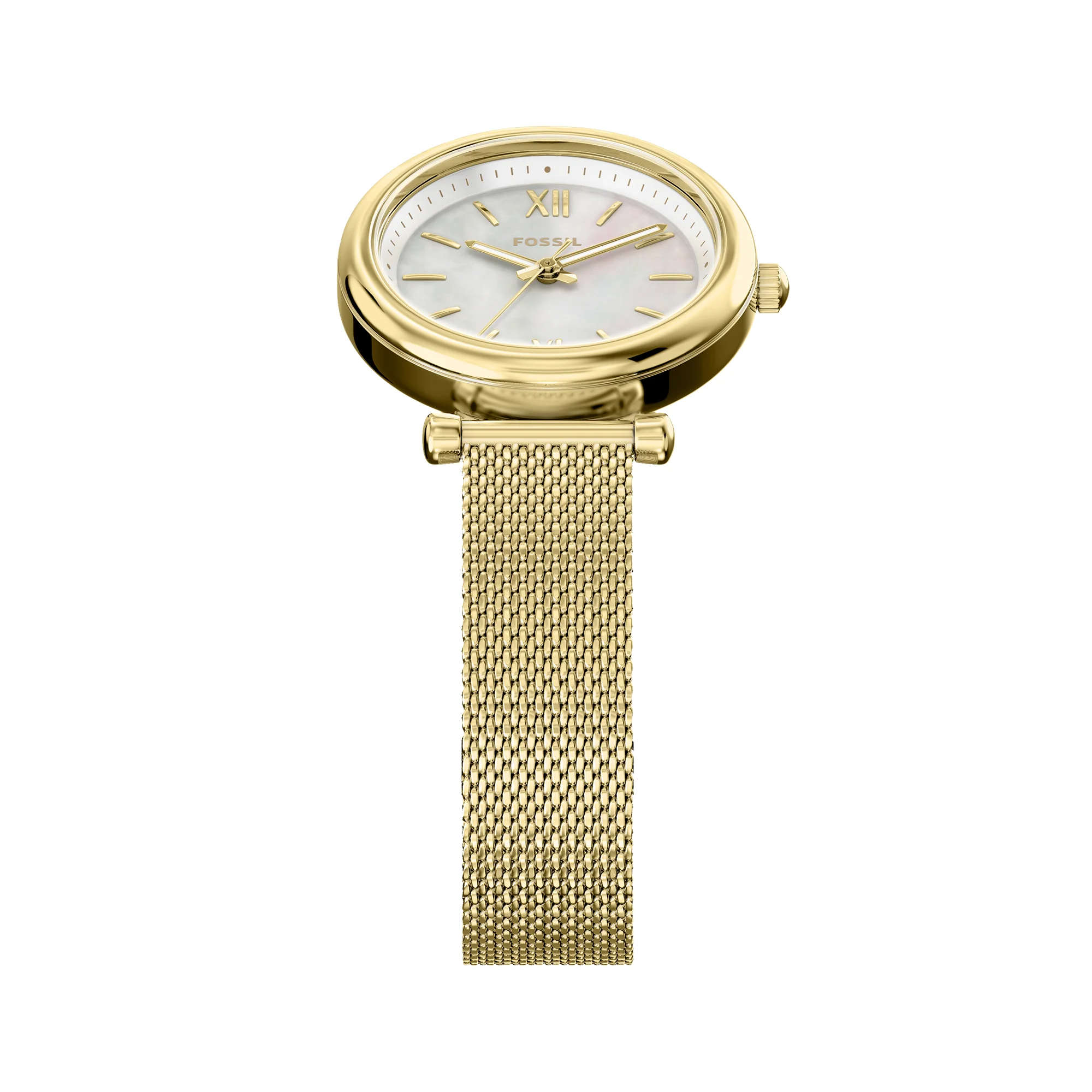 Carlie Mini Three-Hand Gold-Tone Stainless Steel Watch - Image 7