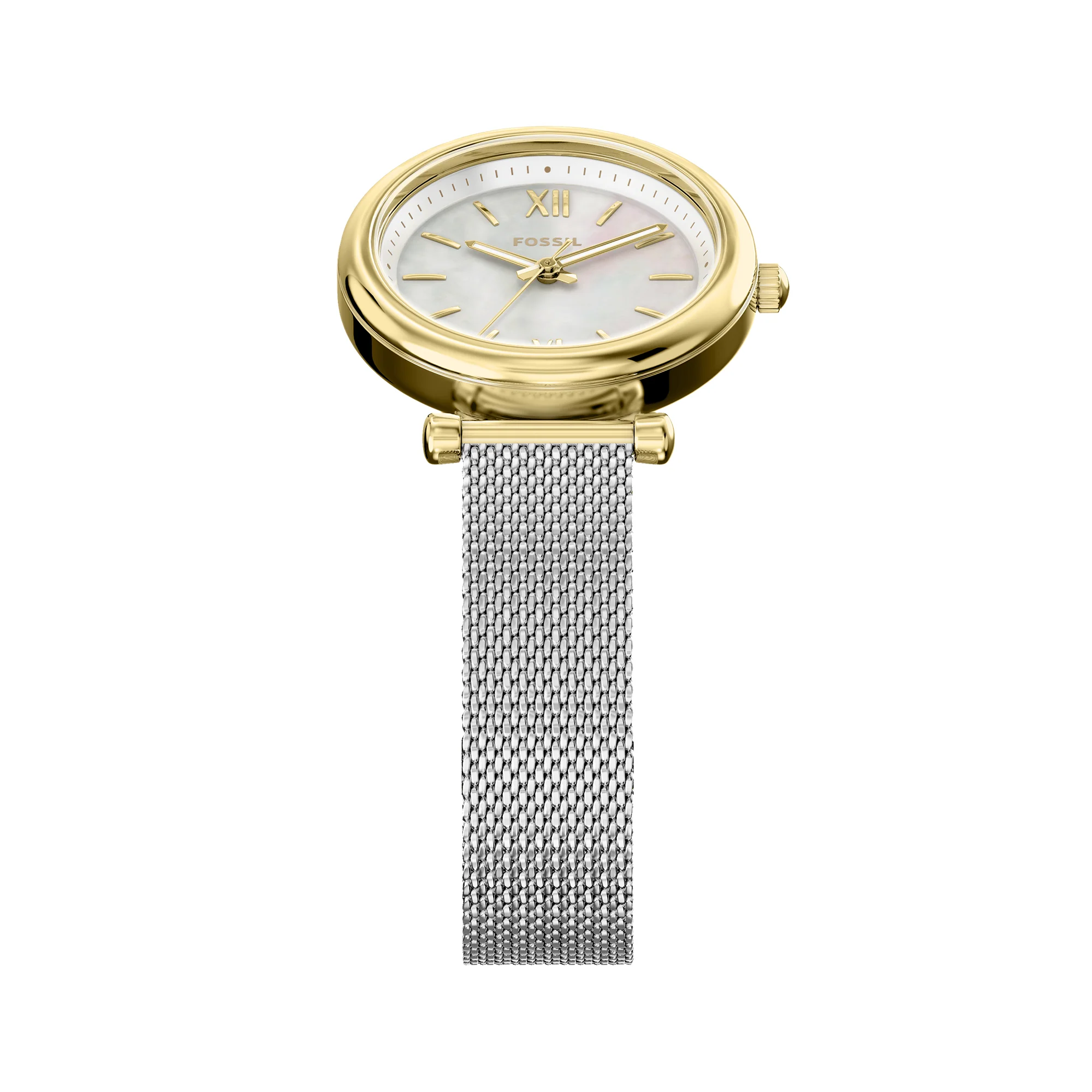 Carlie Mini Three-Hand Stainless Steel Watch - Image 3