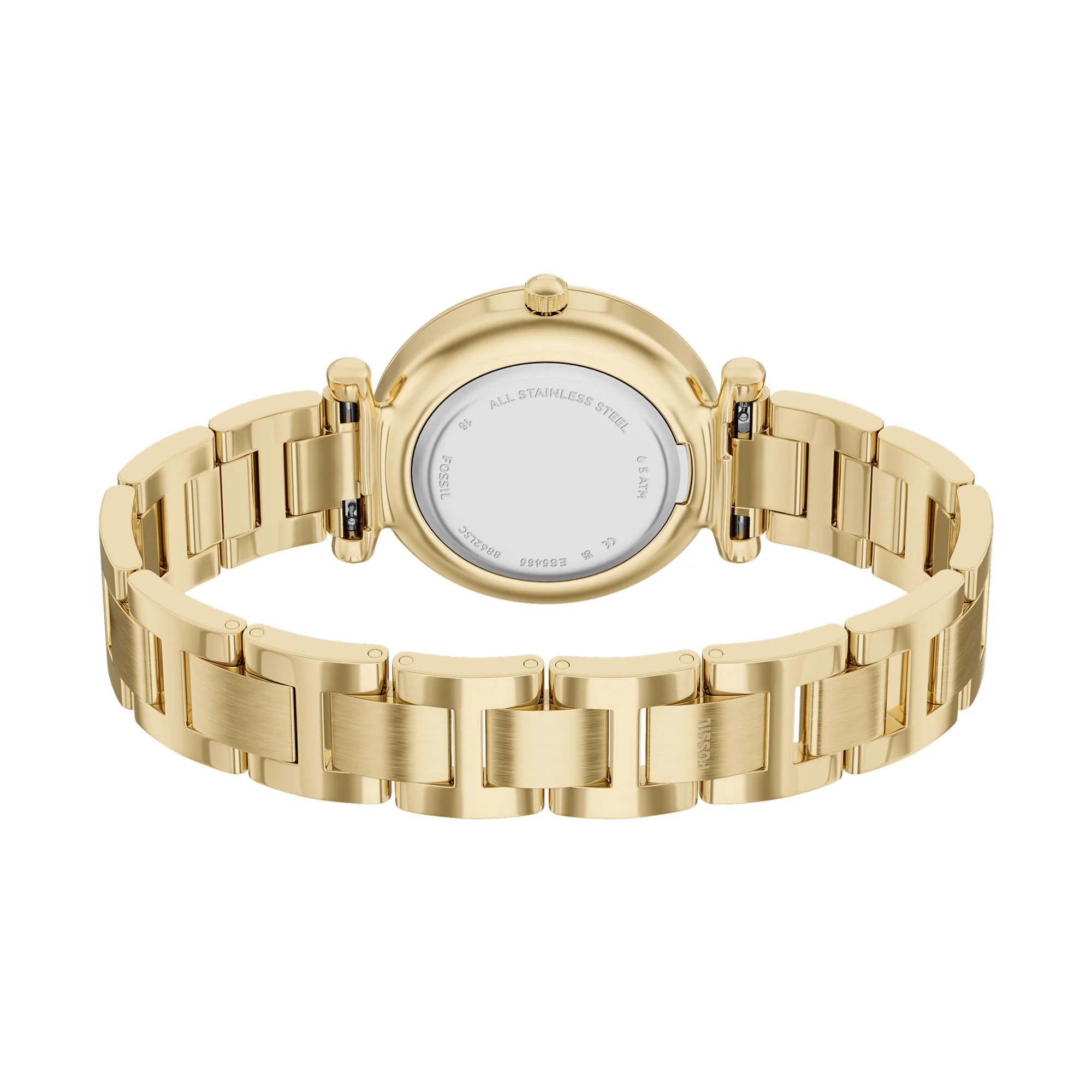 Carlie Three-Hand Gold-Tone Stainless Steel Watch - Image 4