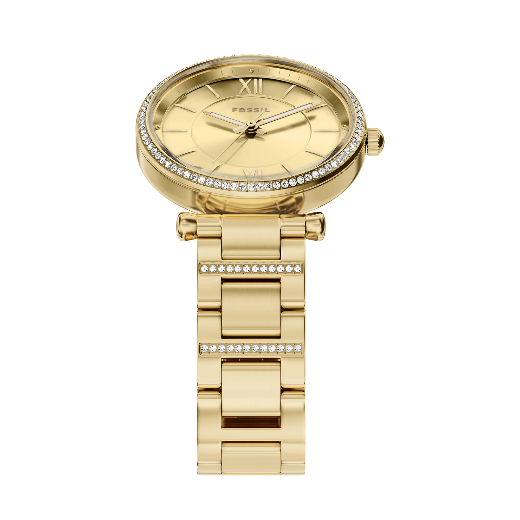 Carlie Three-Hand Gold-Tone Stainless Steel Watch - Image 5