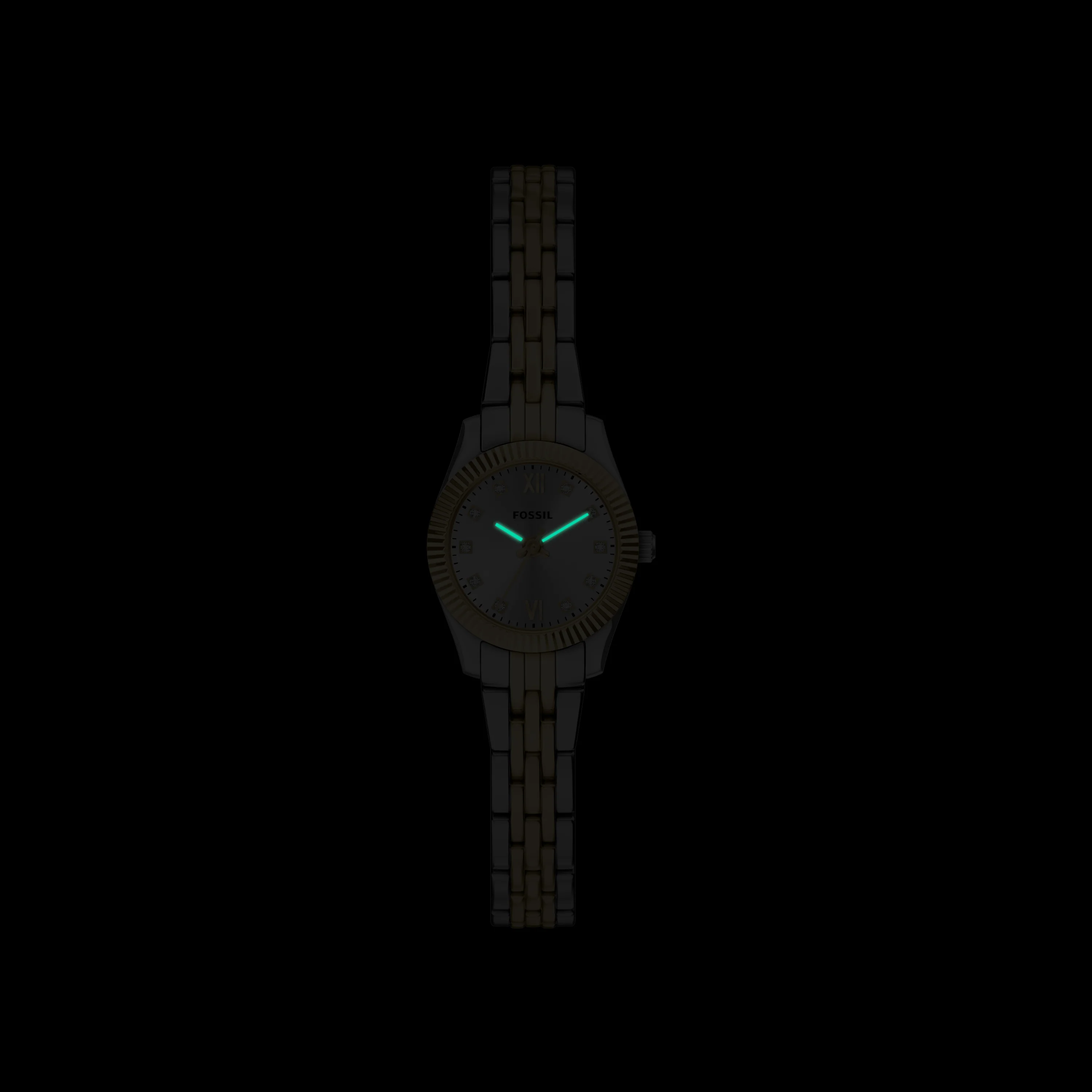 Scarlette Mini Three-Hand Two-Tone Stainless Steel Watch - Image 6
