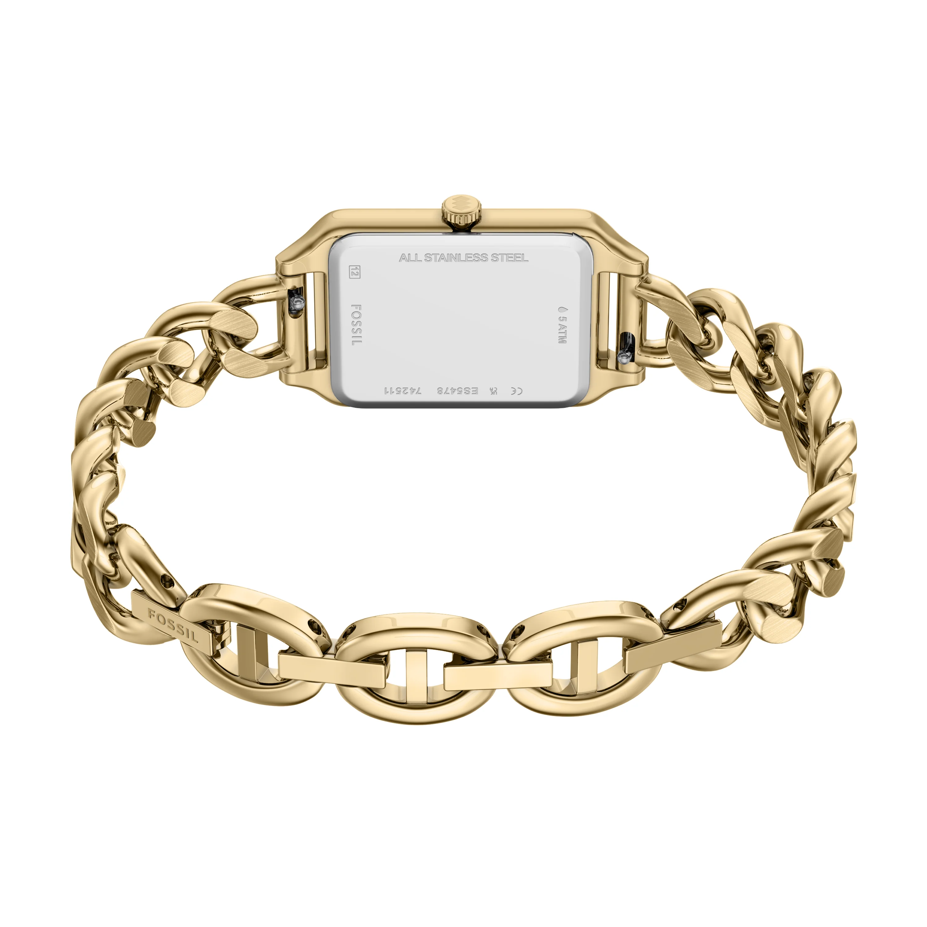 Raquel Three-Hand Gold-Tone Stainless Steel Watch - Image 5