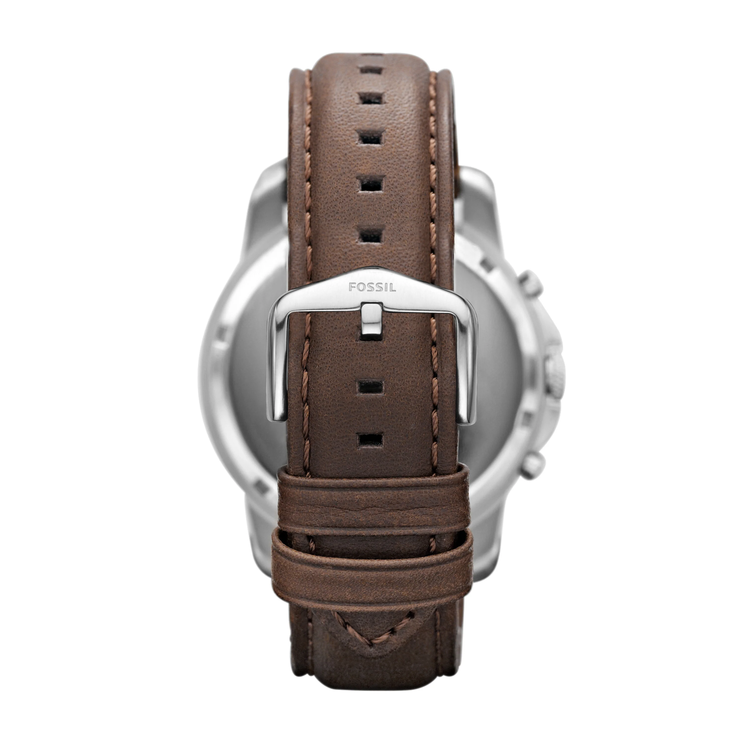 Grant Chronograph Brown Leather Watch - Image 3