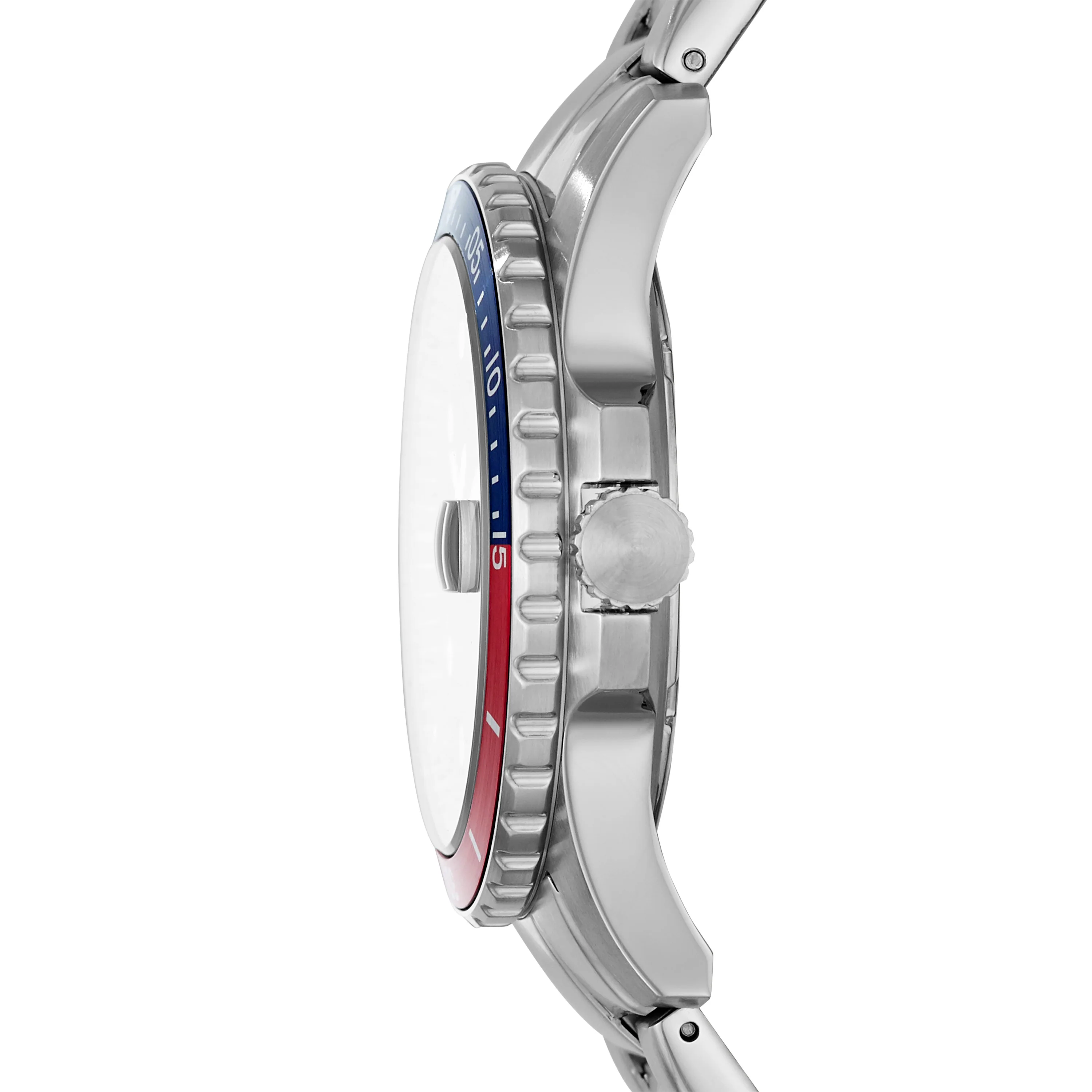 FB-01 Three-Hand Date Stainless Steel Watch - Image 2