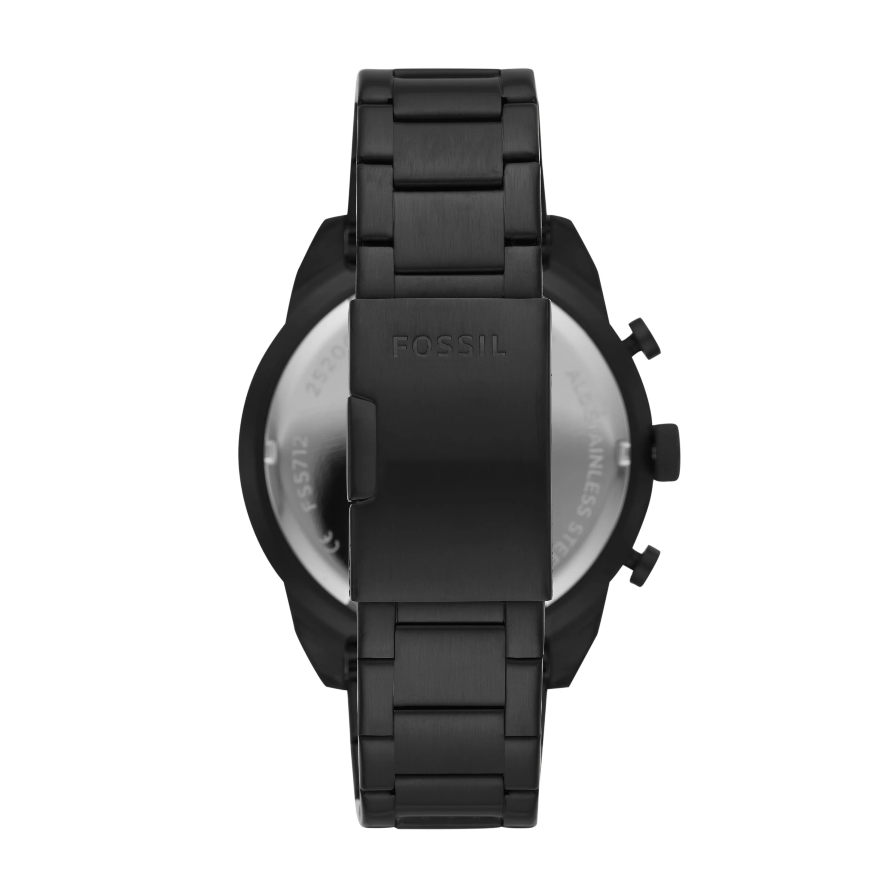 Bronson Chronograph Black Stainless Steel Watch - Image 3
