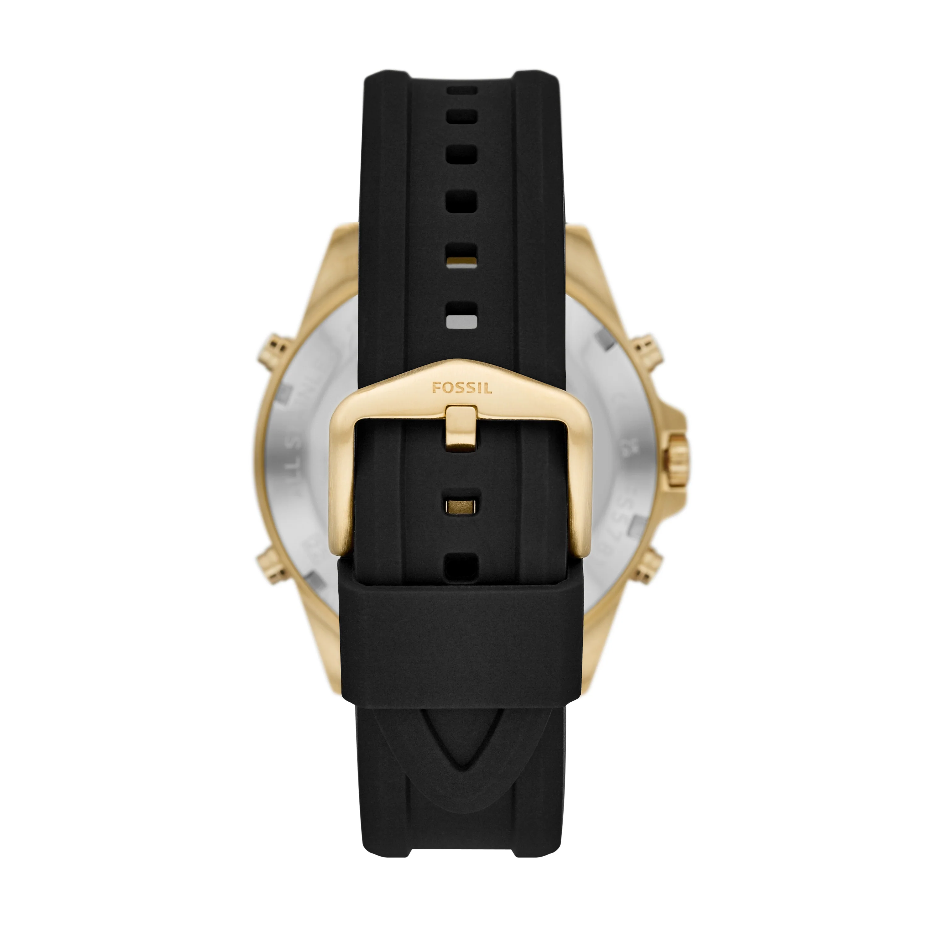 Garrett Analog-Digital Black Silicone Watch - Image 3
