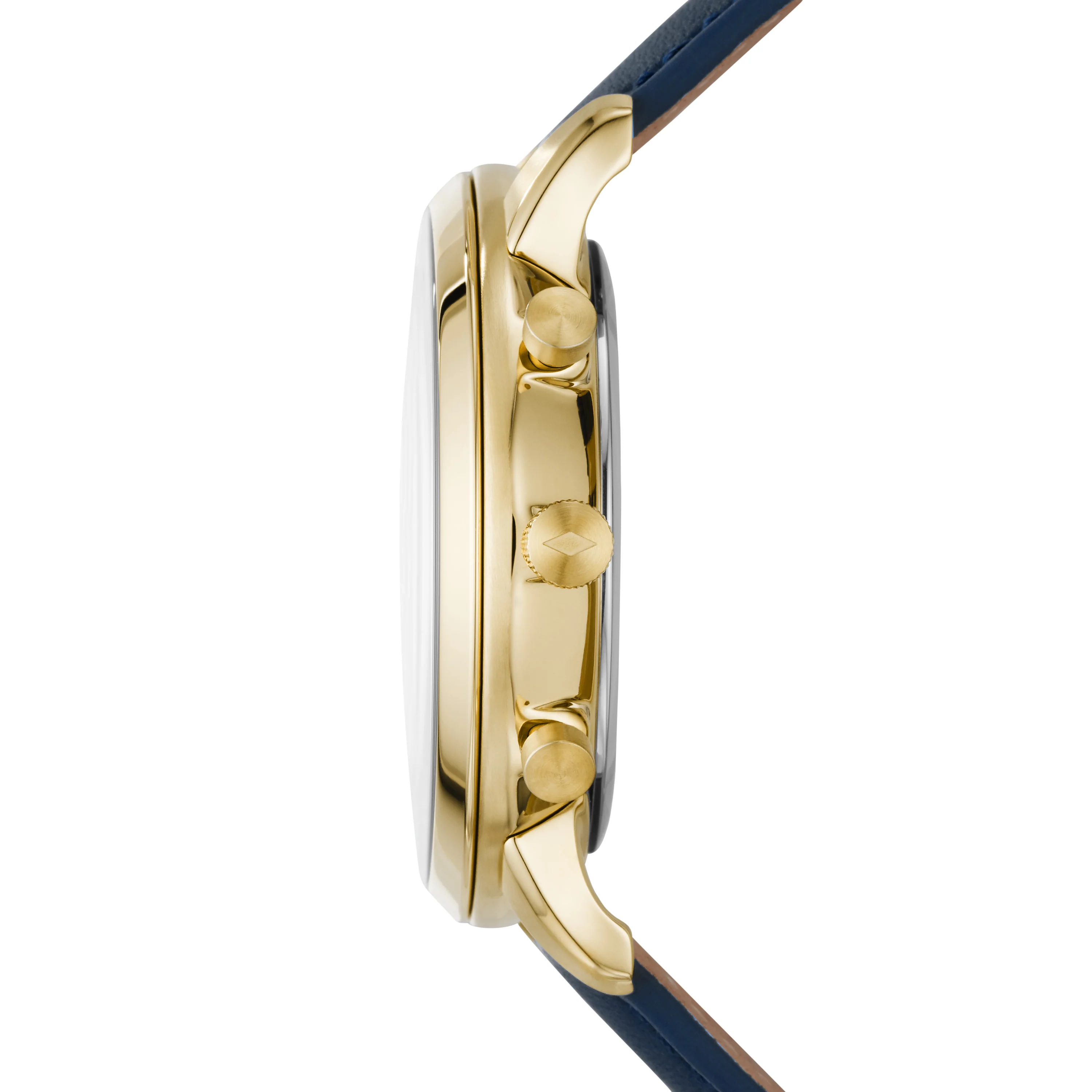 Neutra Chronograph Navy Leather Watch - Image 2