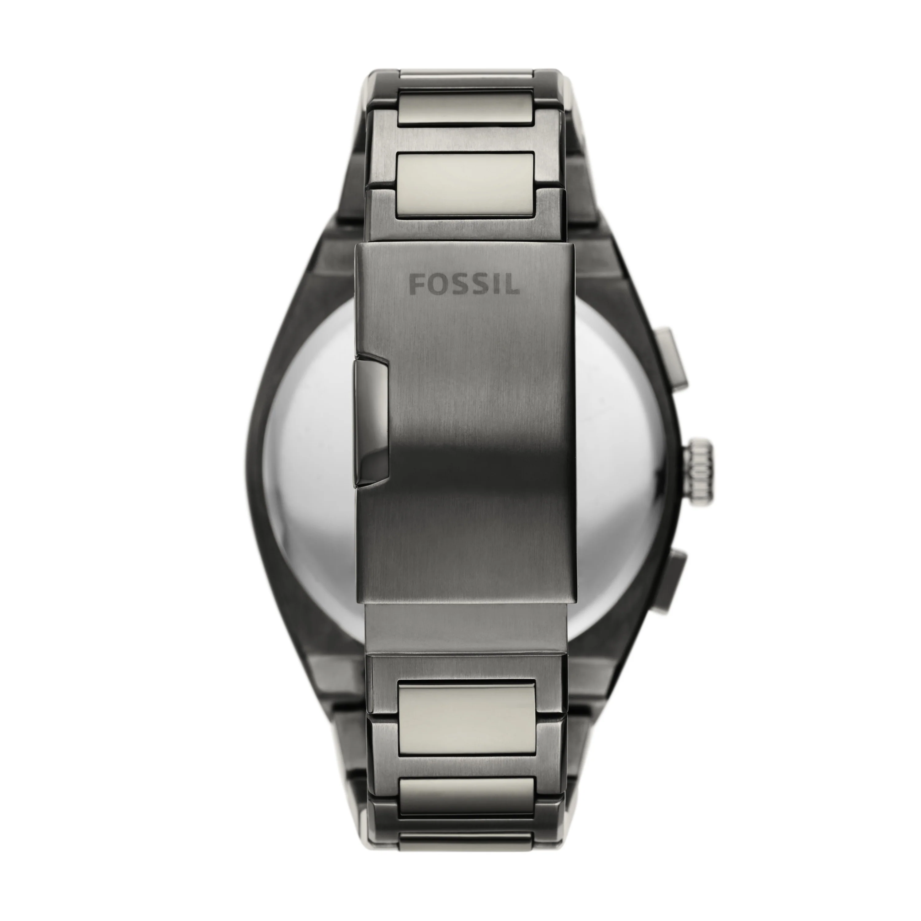 Everett Chronograph Smoke Stainless Steel Watch - Image 3