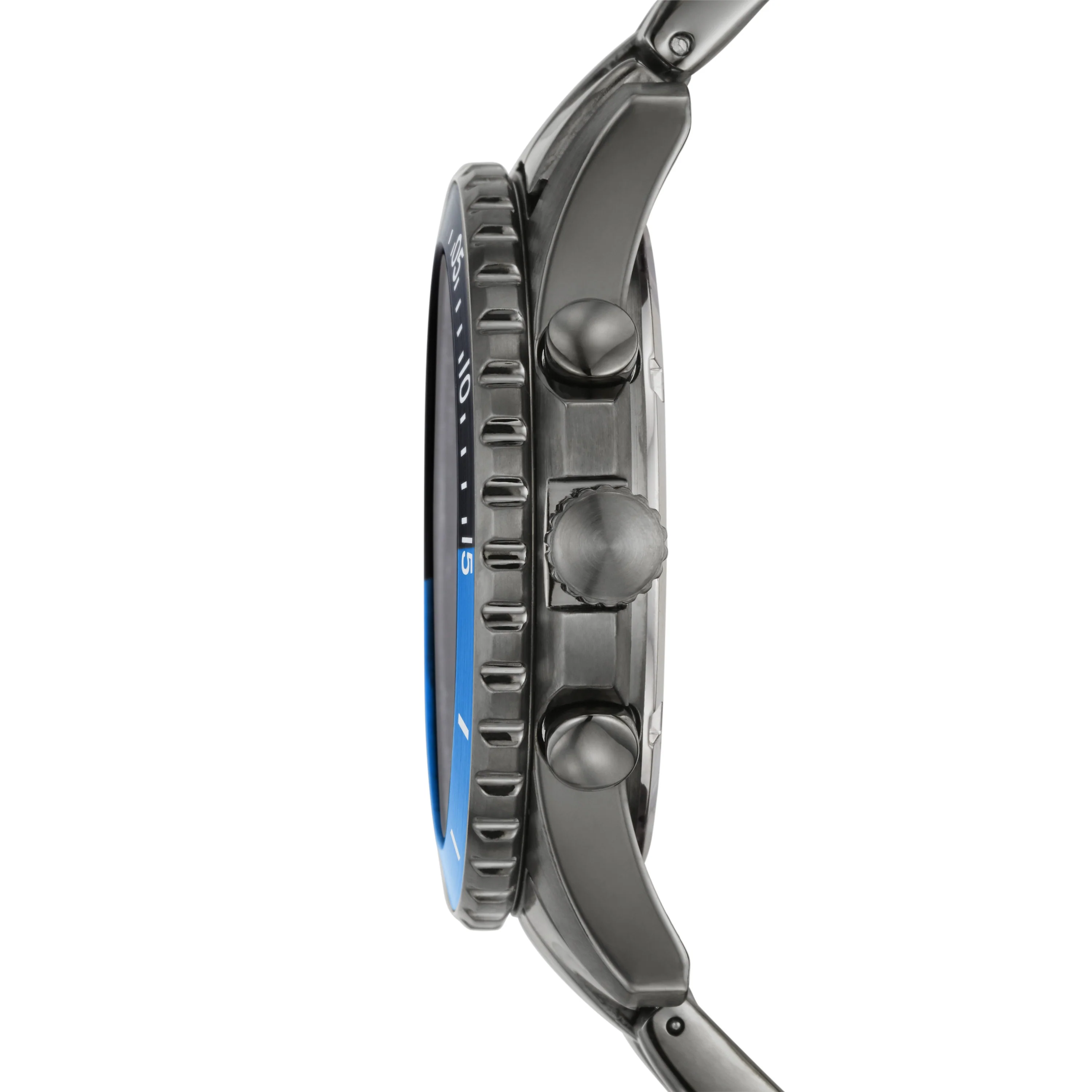 FB-01 Chronograph Smoke Stainless Steel Watch - Image 2