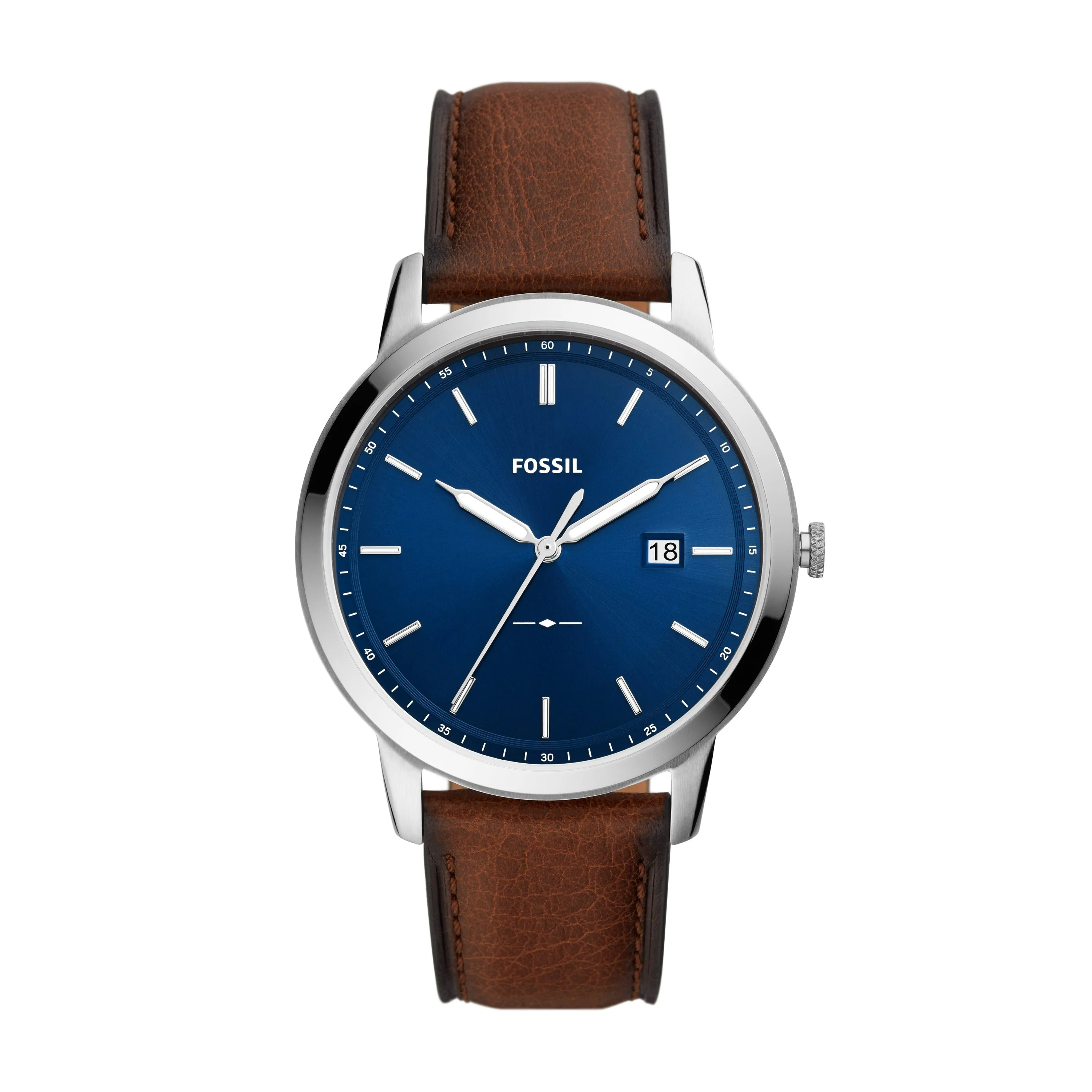 The Minimalist Solar-Powered Luggage Leather Watch