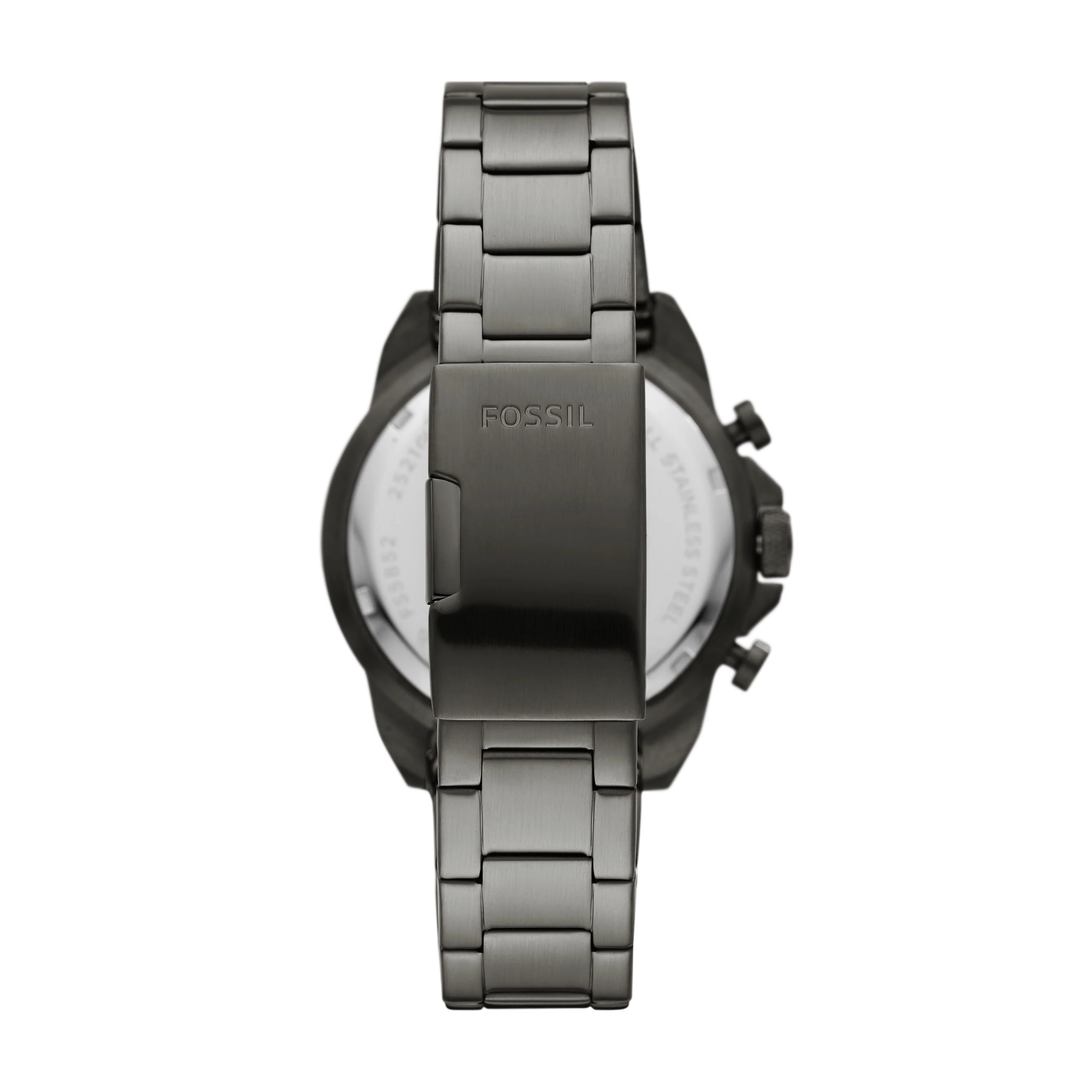 Bronson Chronograph Smoke Stainless Steel Watch - Image 3